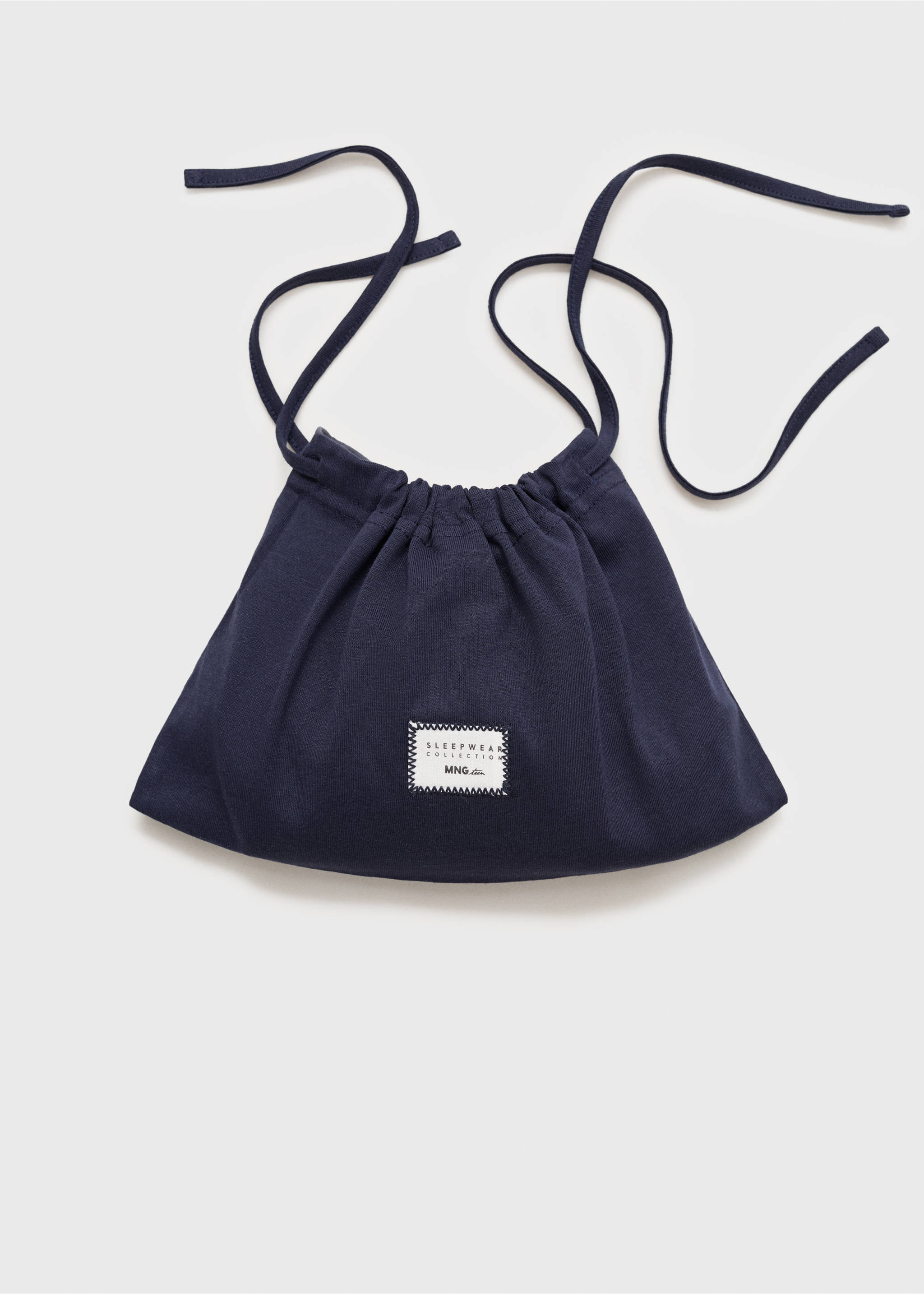 Cotton long pyjamas - Details of the article 0, Navy. Ref: 17085785-00.