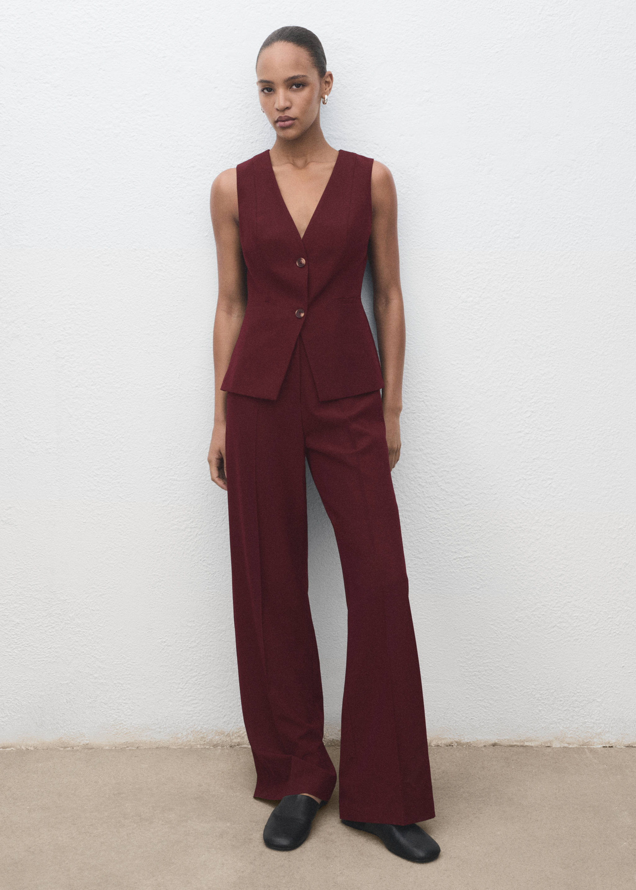 Long suit-style jumpsuit - General plane