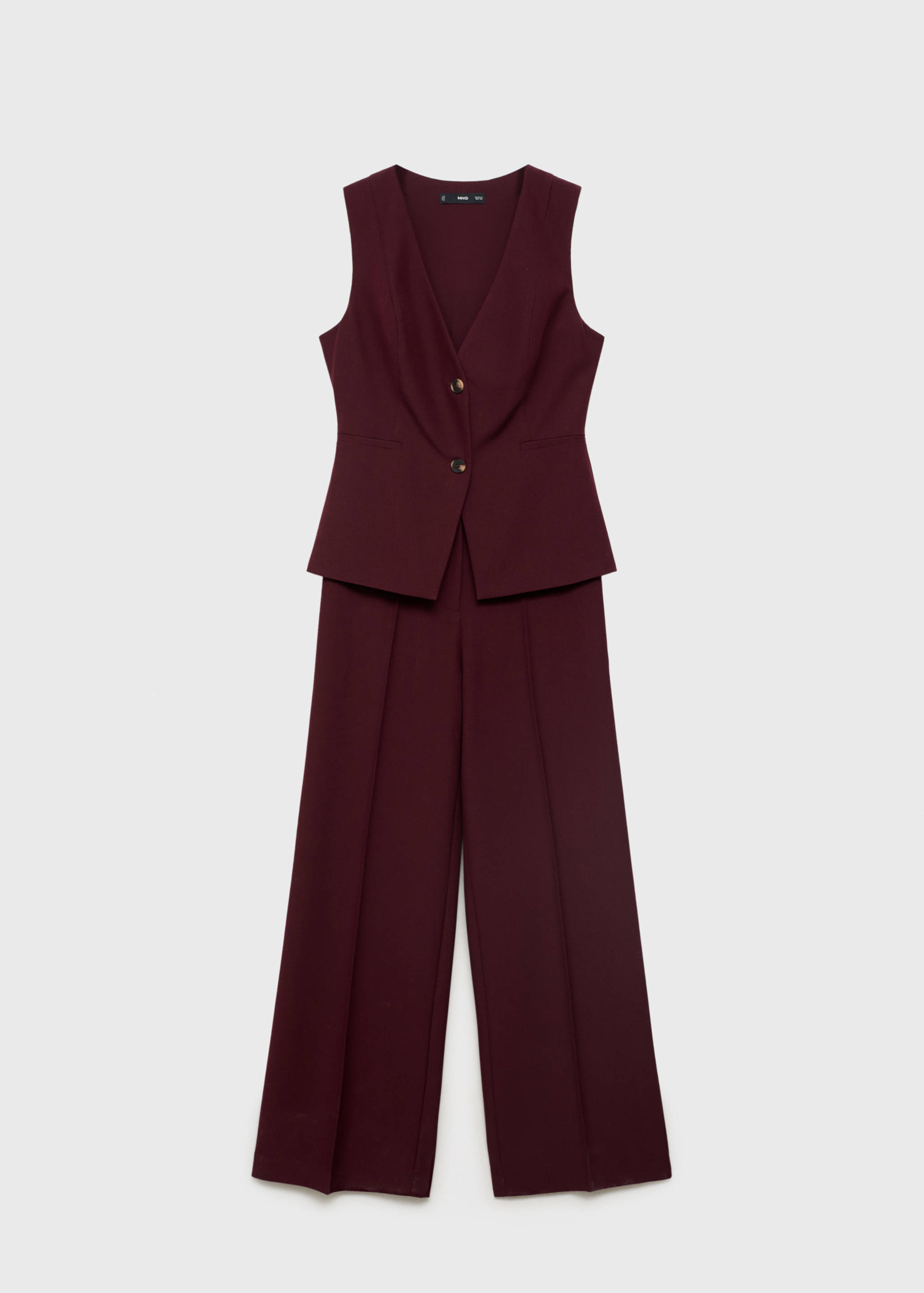 Long suit-style jumpsuit - Article without model