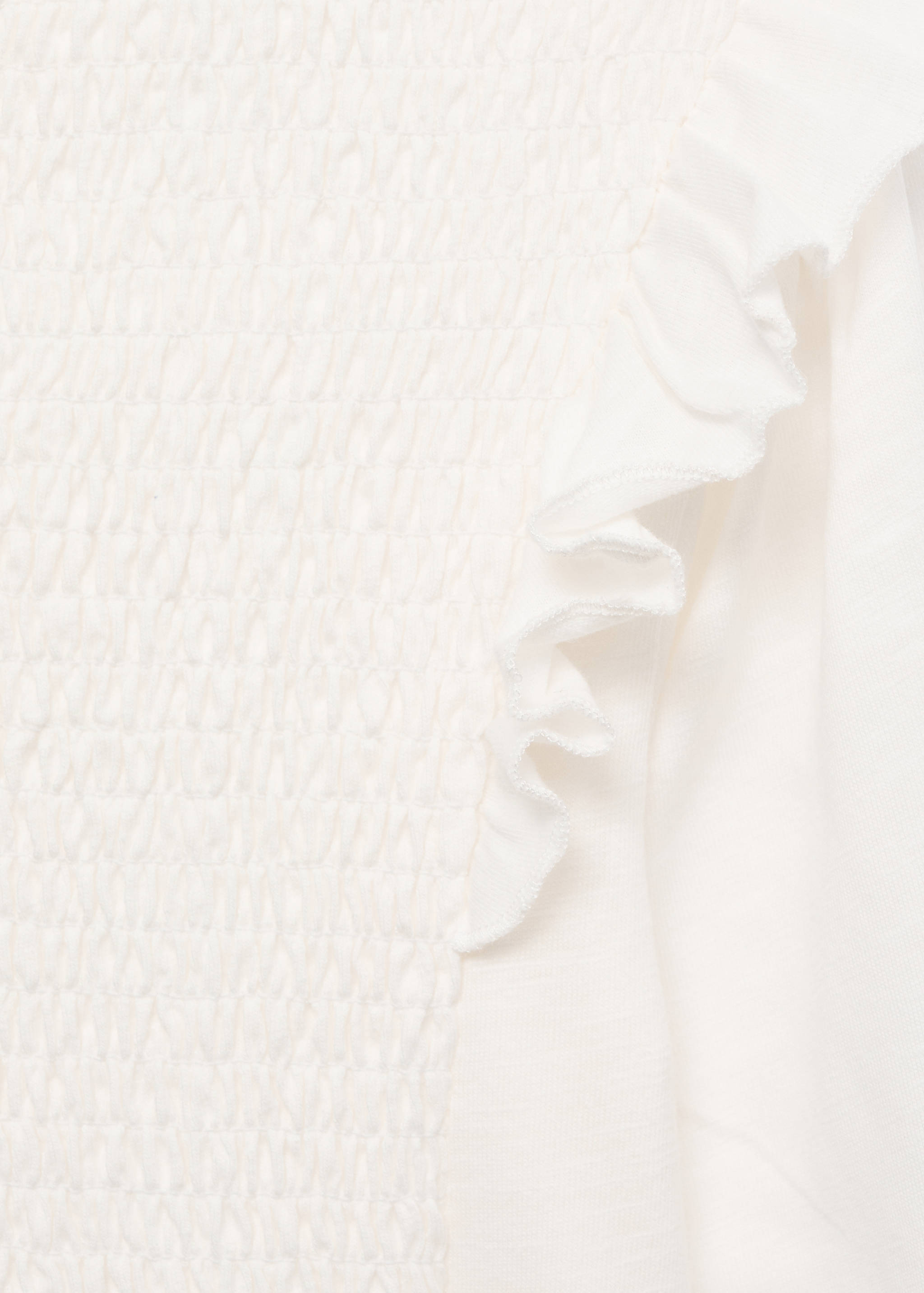 Ruffles ruched T-shirt - Details of the article 8