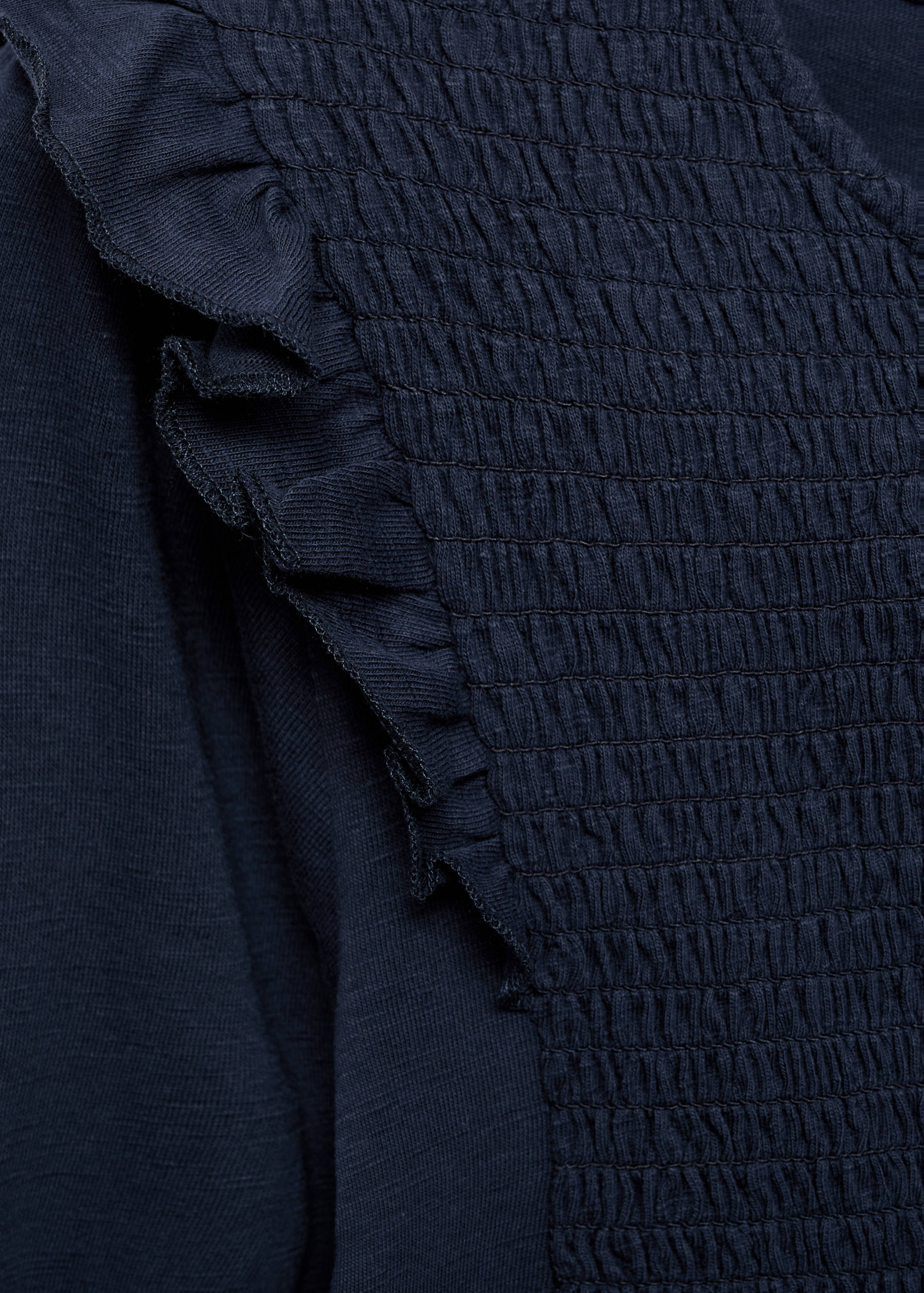 Ruffles ruched T-shirt - Details of the article 8