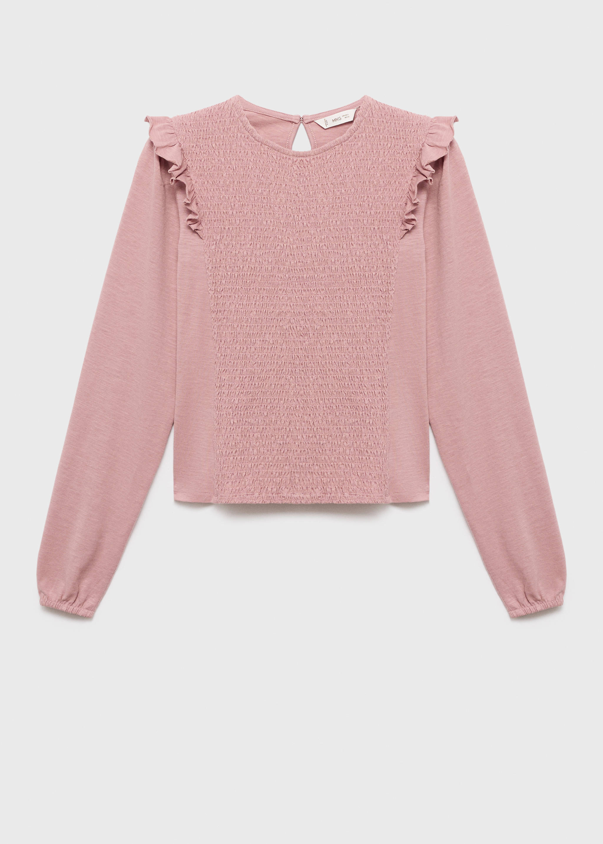 Ruffles ruched T-shirt - Article without model