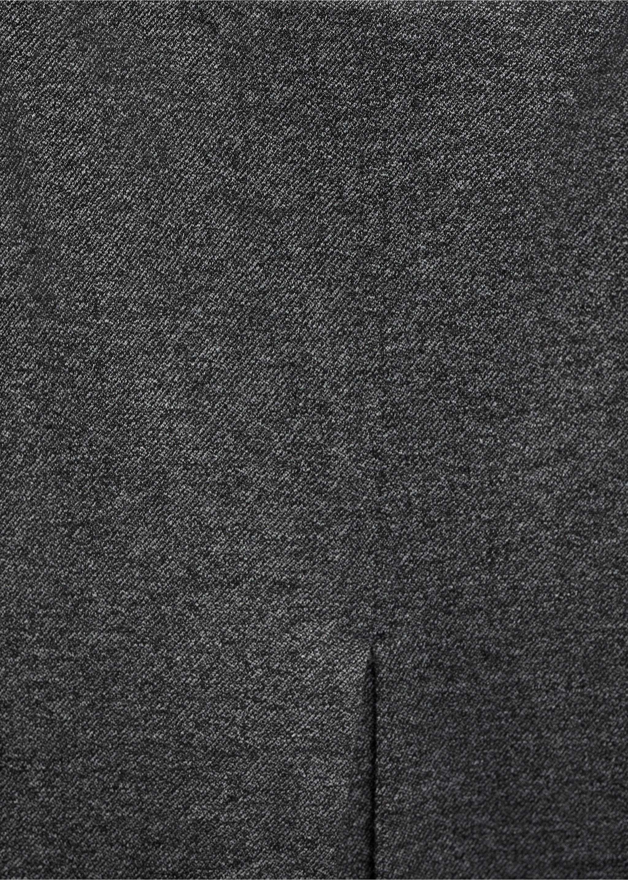 Pleated A-line skirt - Details of the article 0, Grey. Ref: 17085817-00.