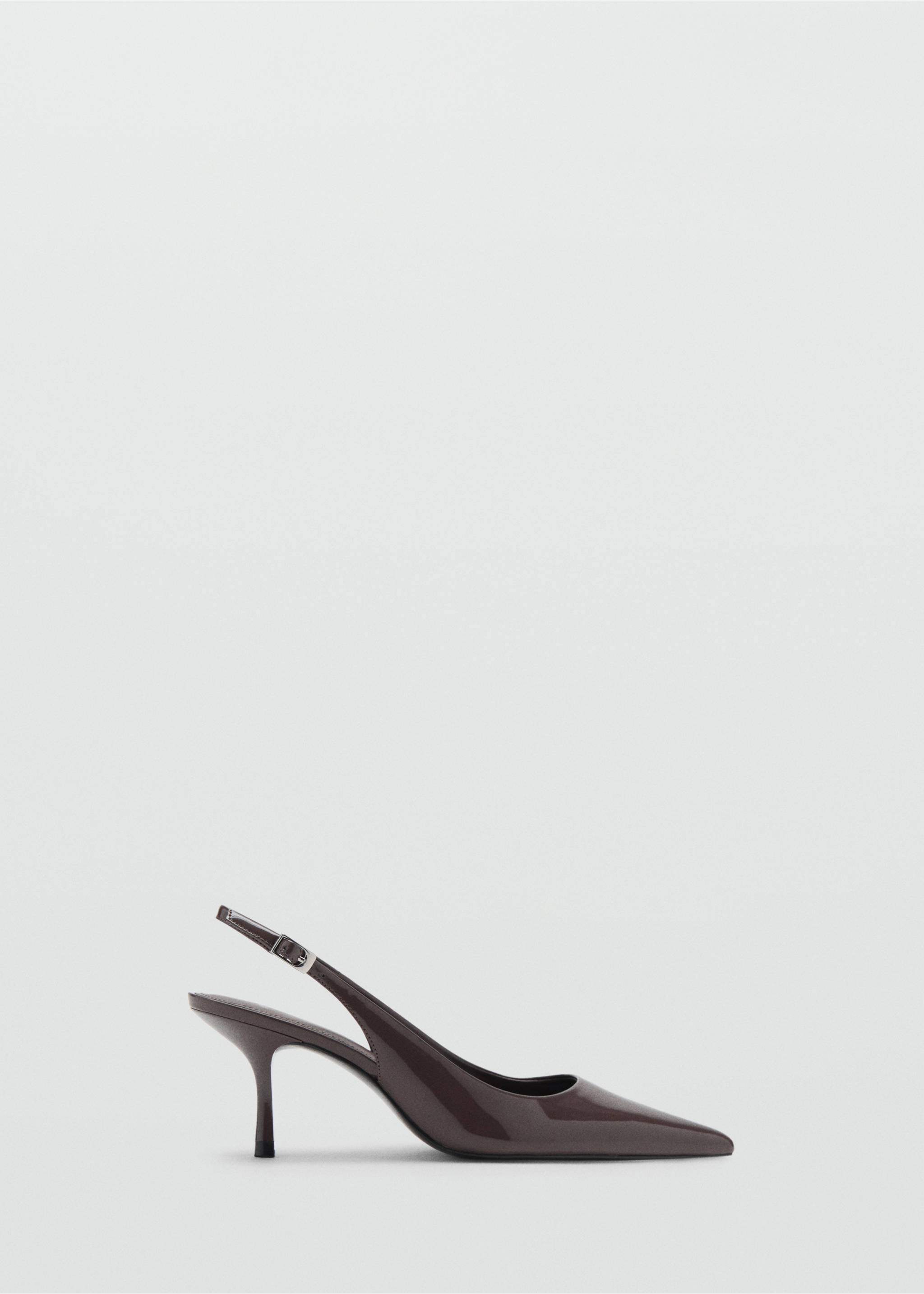 Patent heeled shoes - Article without model, Light Heather Grey. Ref: 17085822-00.