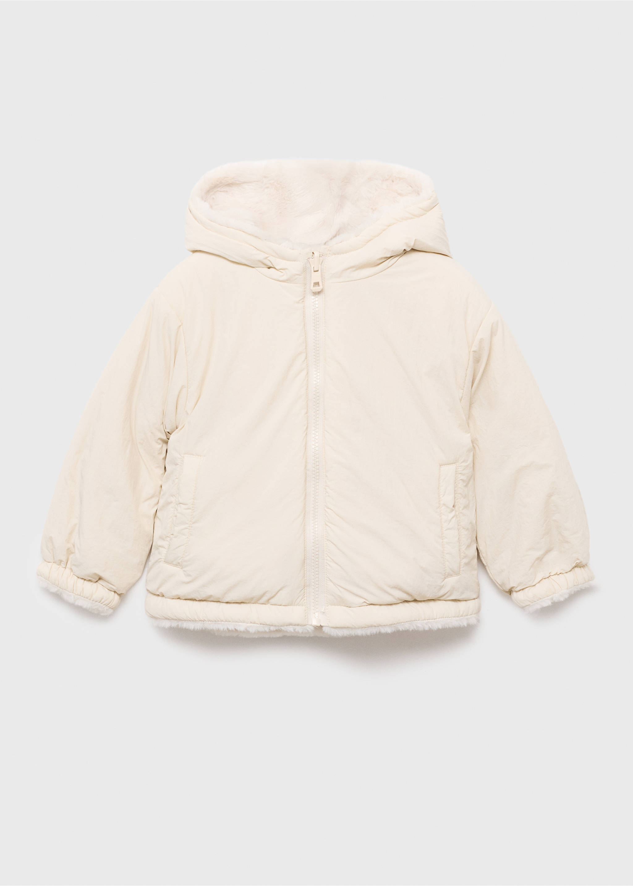 Reversible fur coat - Details of the article 8, Off White. Ref: 17085968-00.