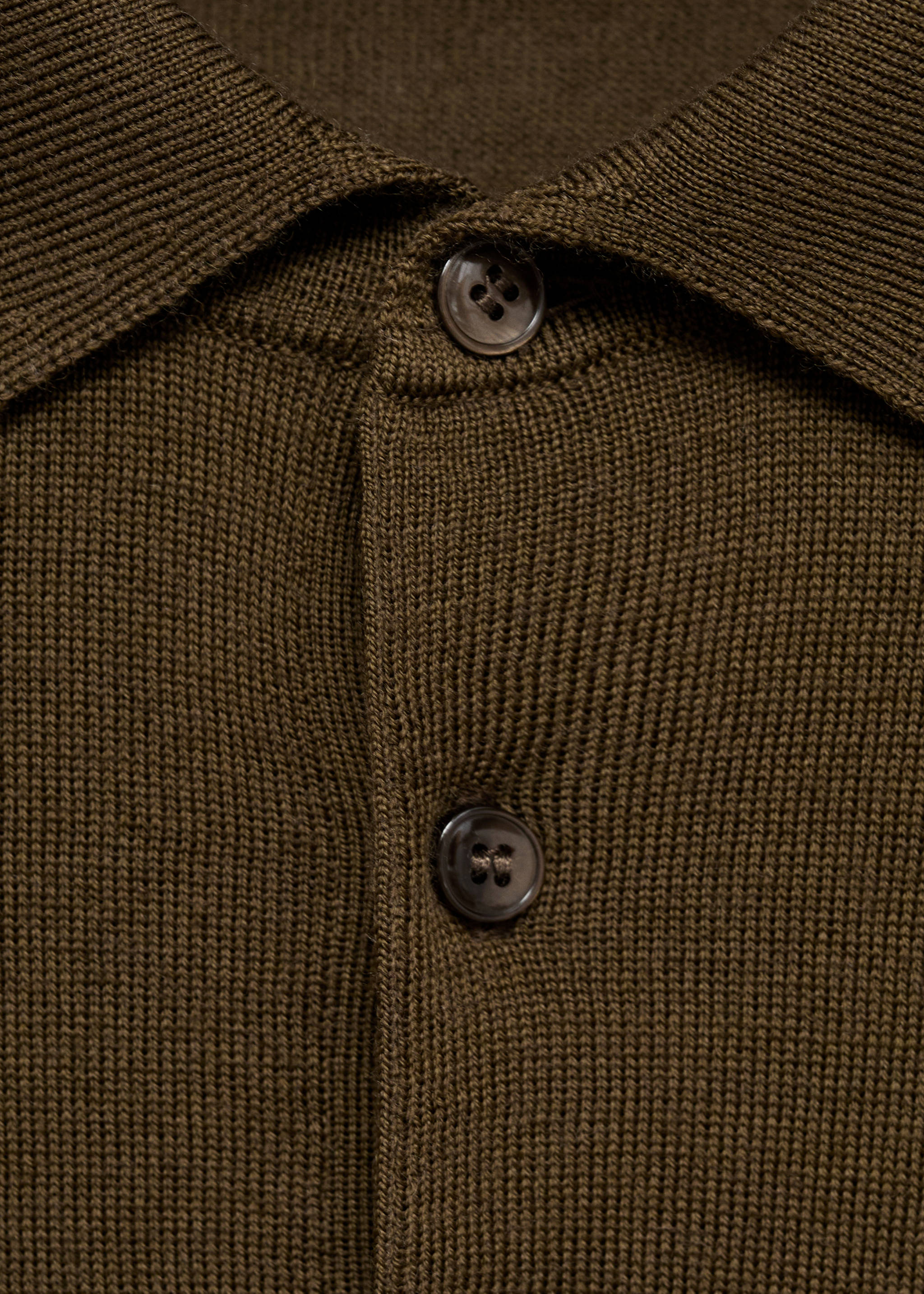 Polo svetr 100% merino vlna - Detail zboží 8