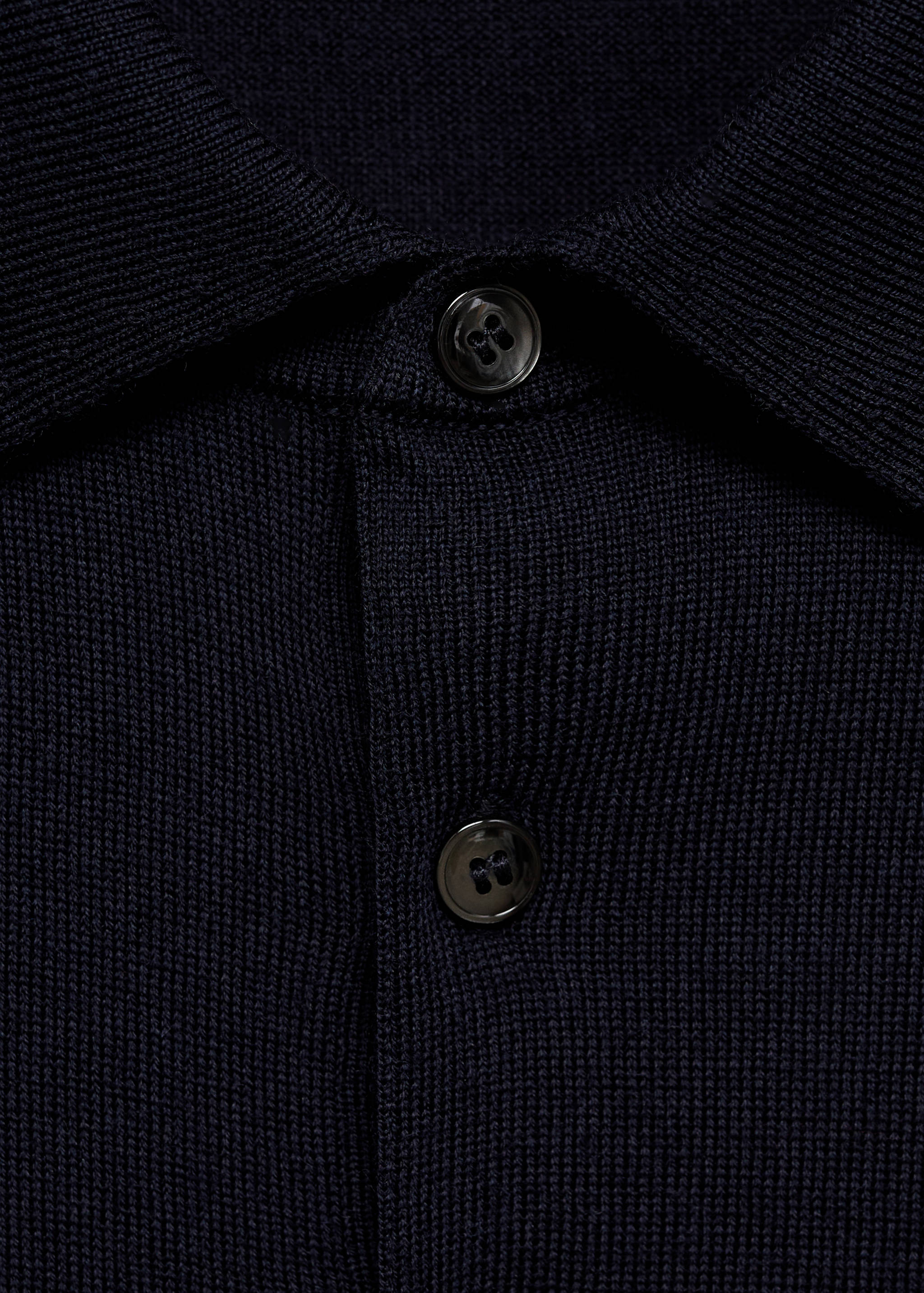 Polo svetr 100% merino vlna - Detail zboží 8