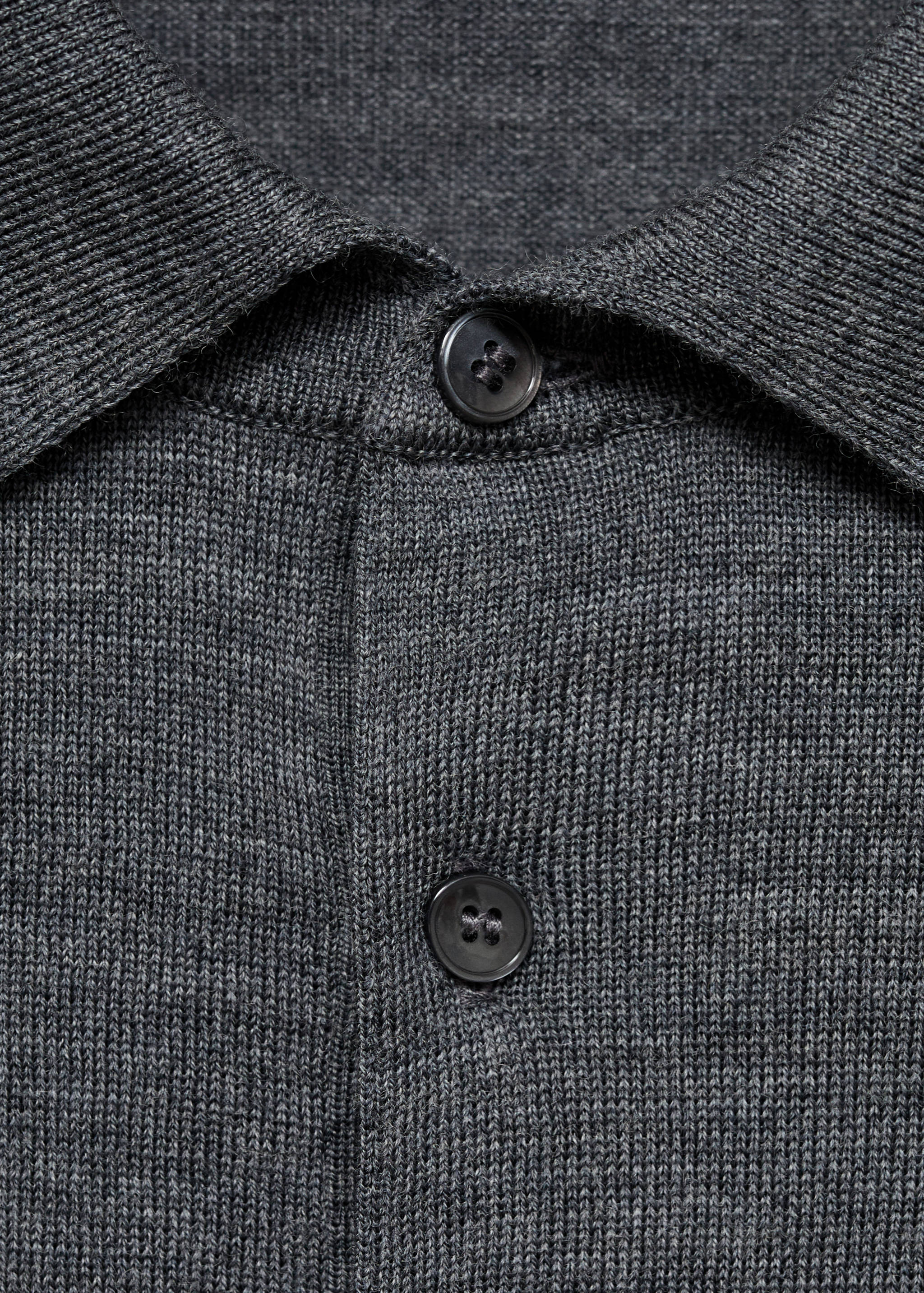 Polo svetr 100% merino vlna - Detail zboží 8