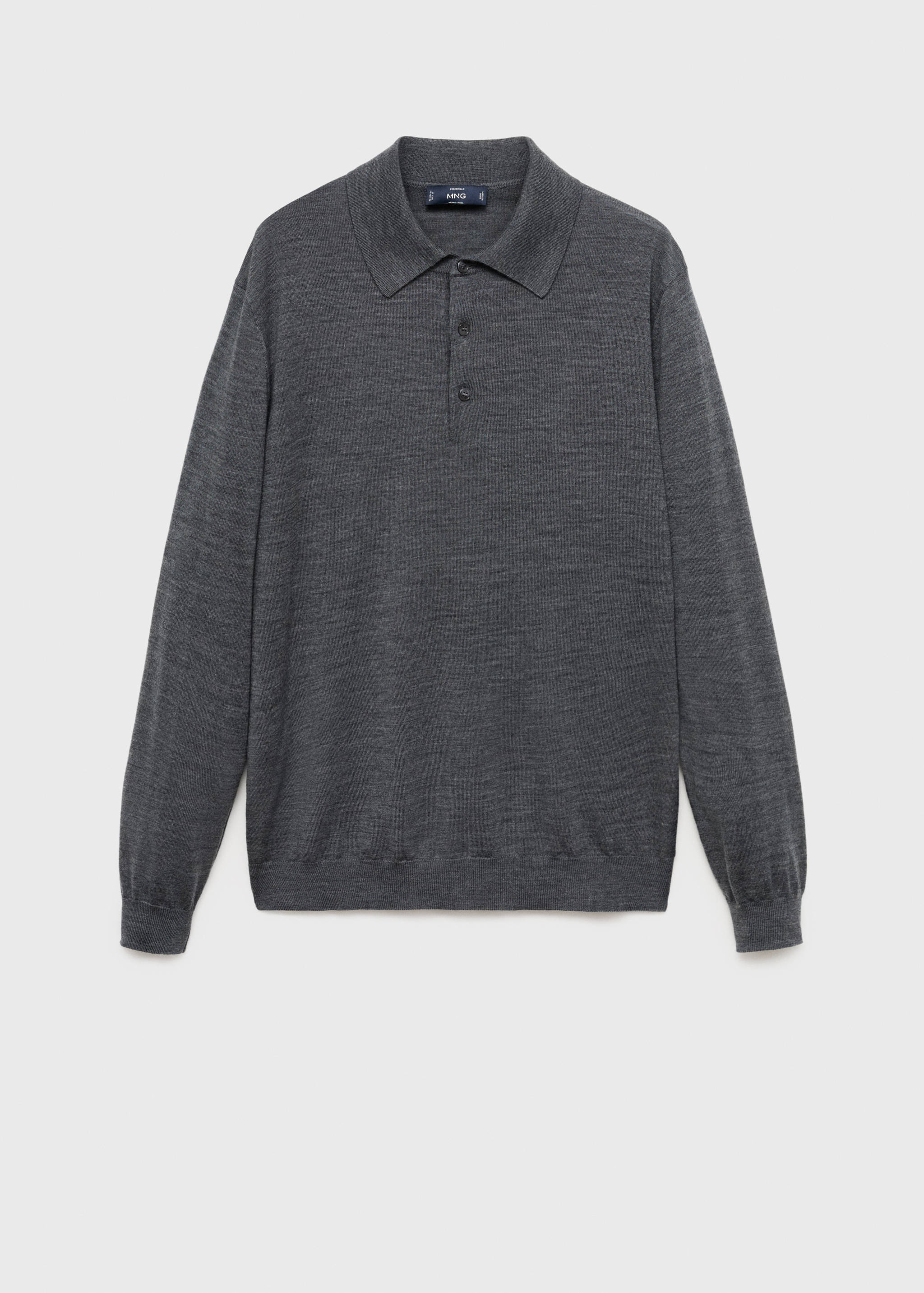 Polo svetr 100% merino vlna - Zboží bez modelu