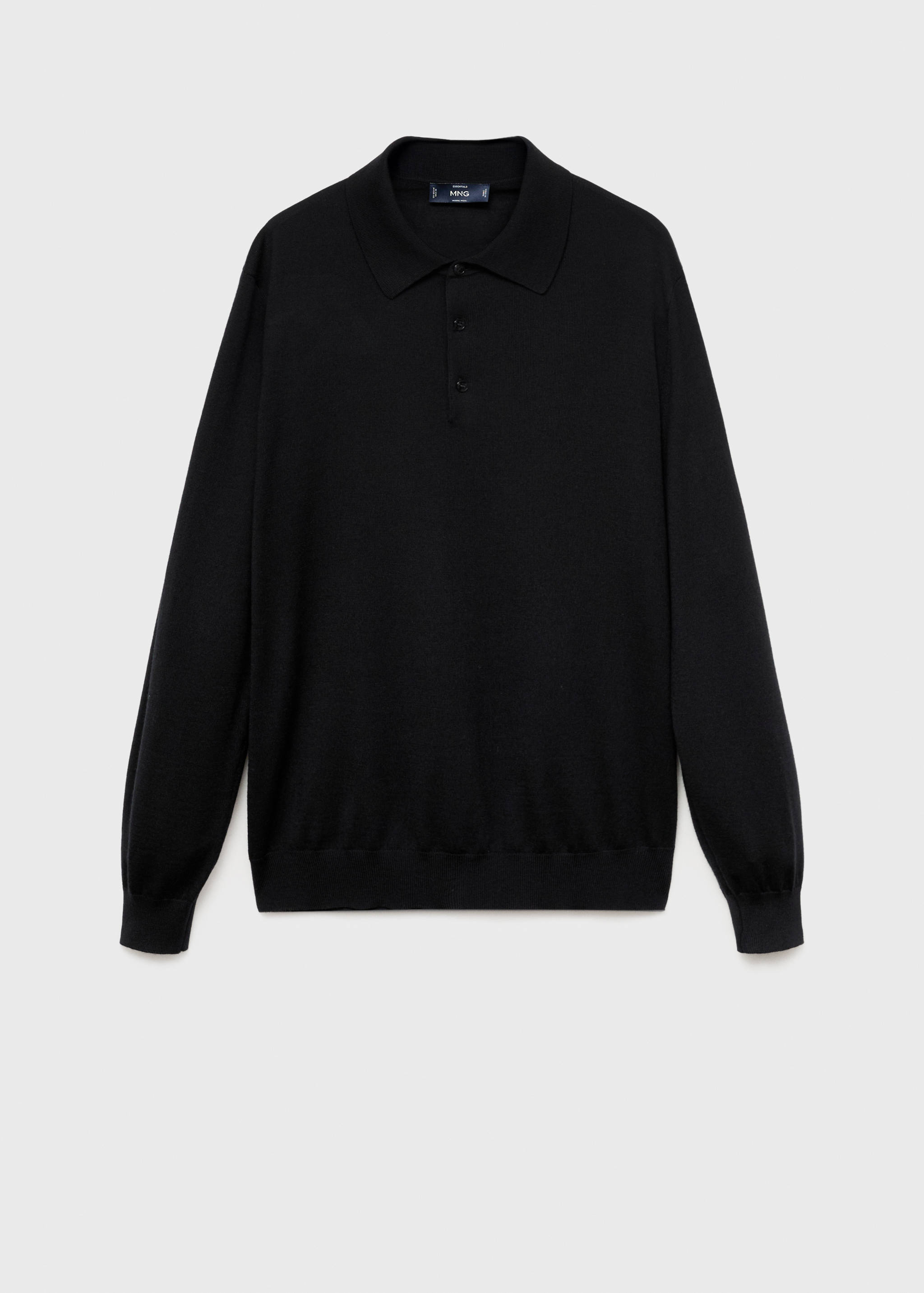 Polo svetr 100% merino vlna - Zboží bez modelu