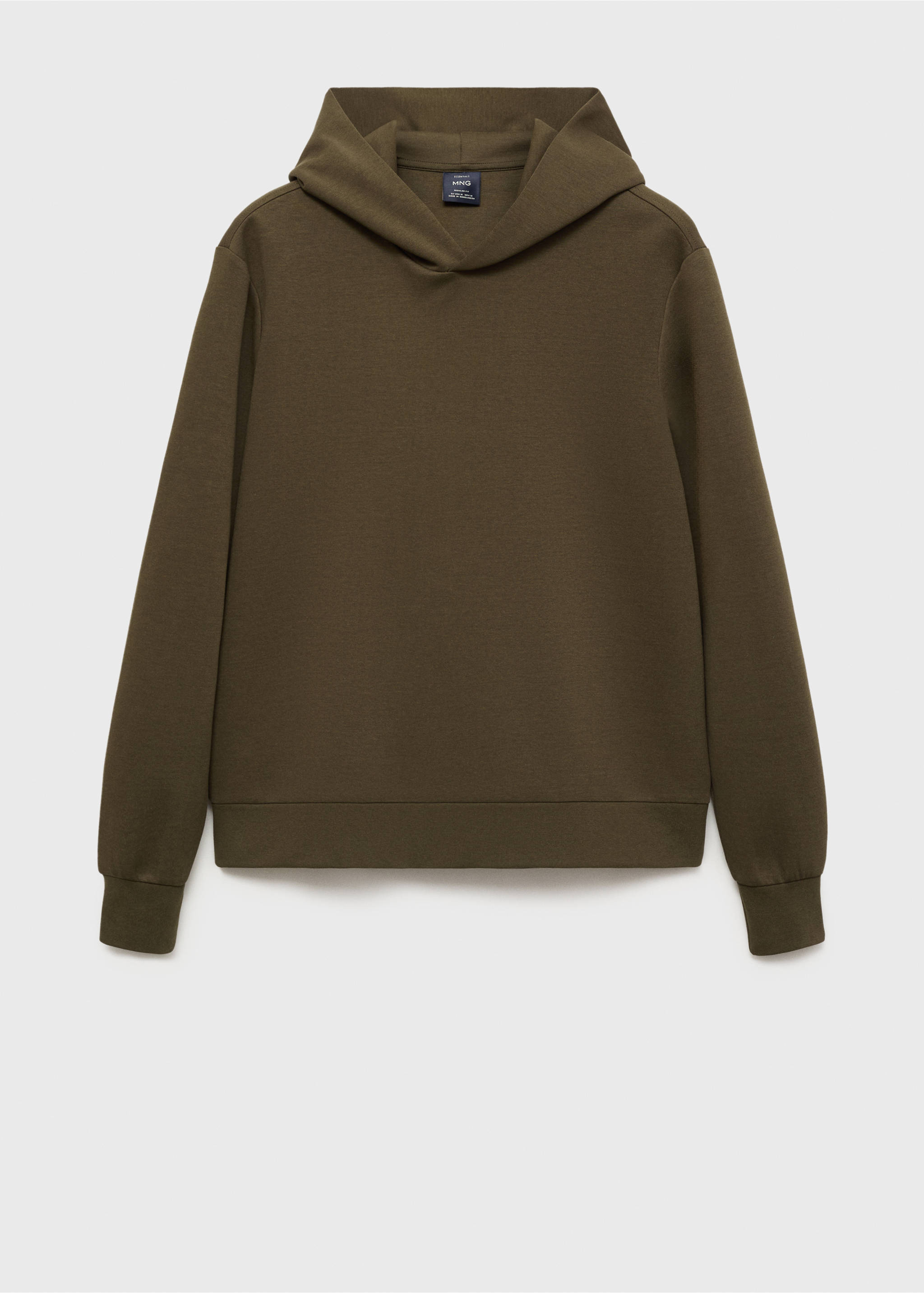 Sweat-shirt capuche regular-fit - Article sans modèle, Olive. Ref: 17085972-00.