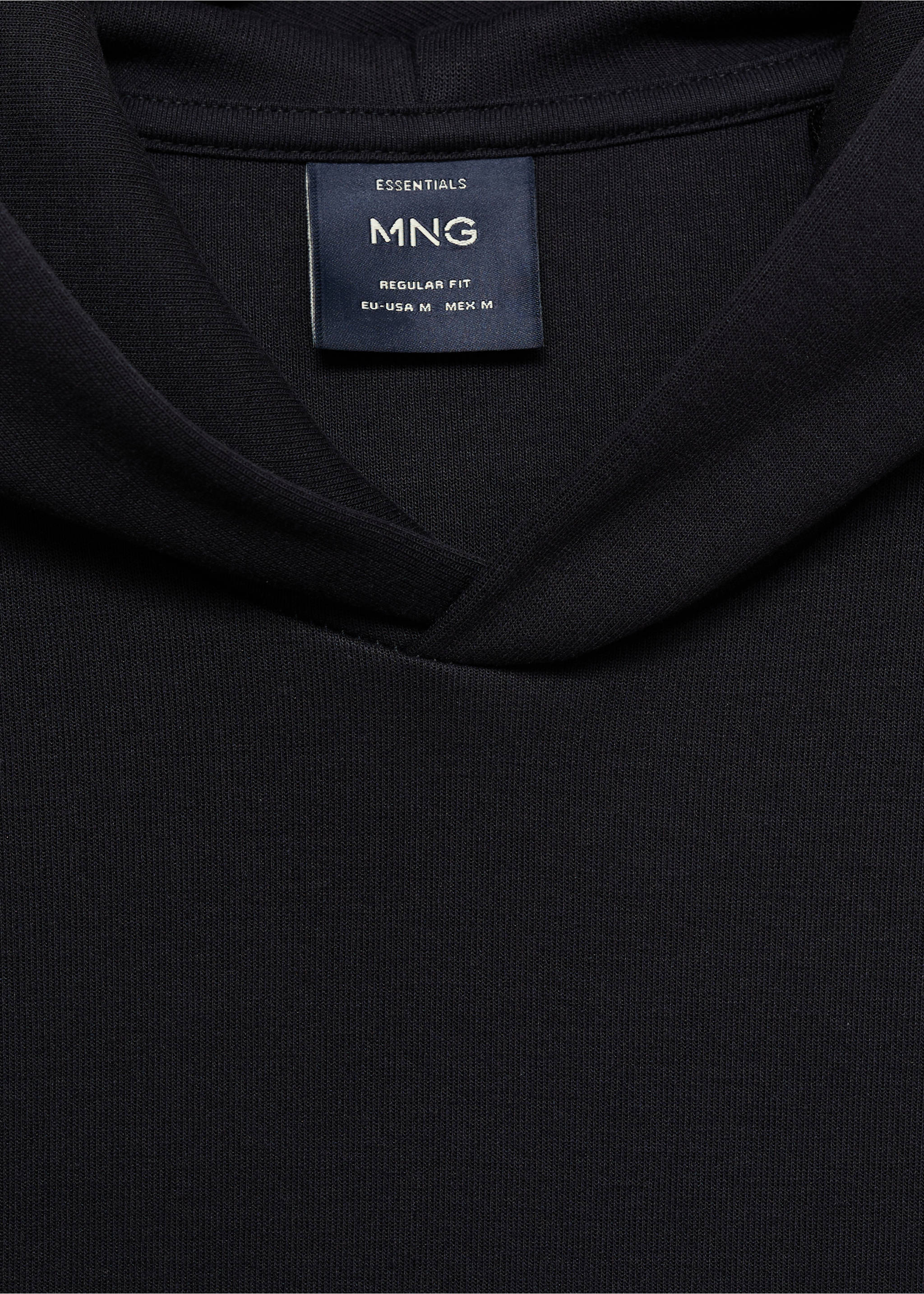 Sweat-shirt capuche regular-fit - Détail de l'article 8, Bleu marine. Ref: 17085972-00.