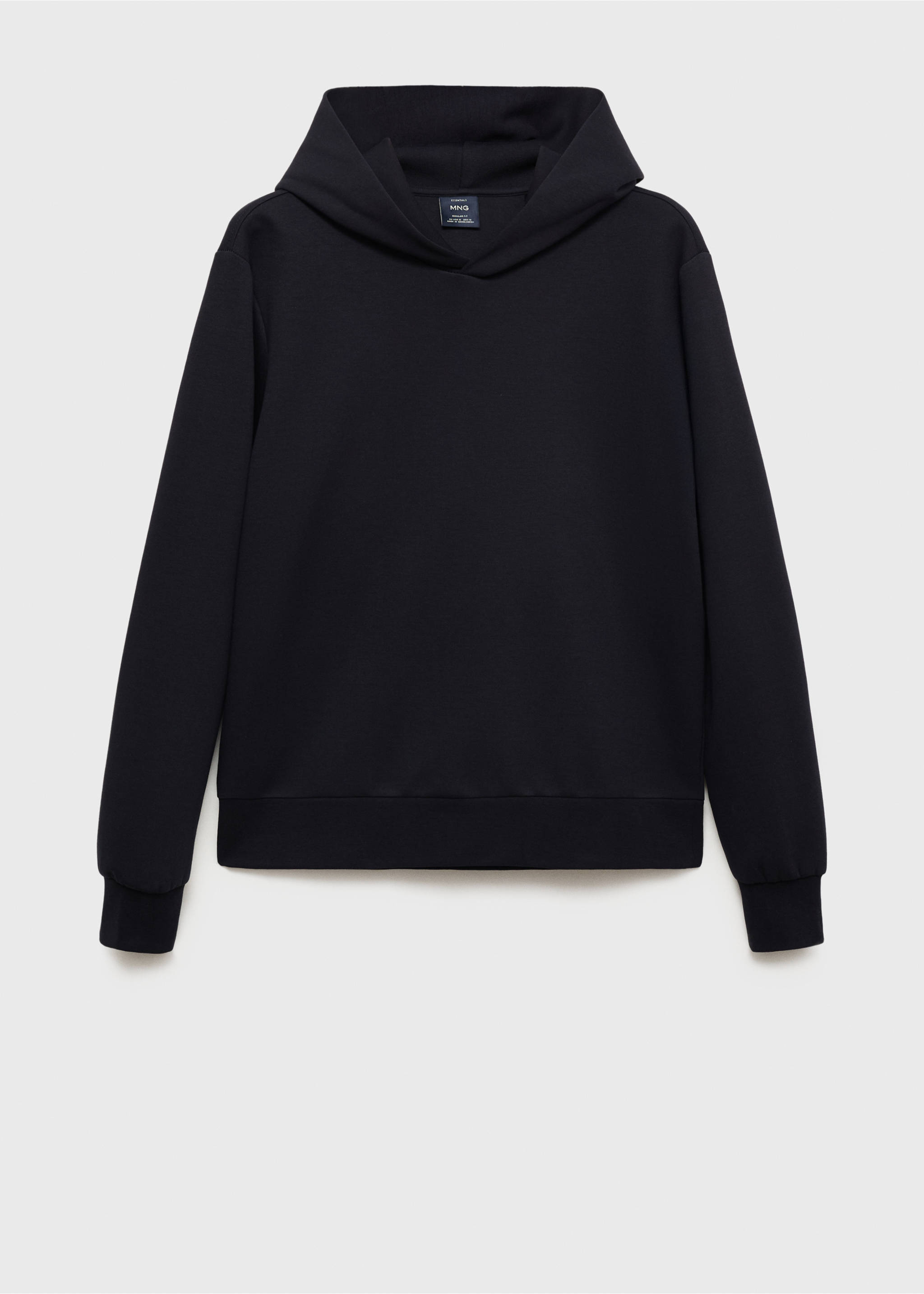 Sweat-shirt capuche regular-fit - Article sans modèle, Bleu marine. Ref: 17085972-00.