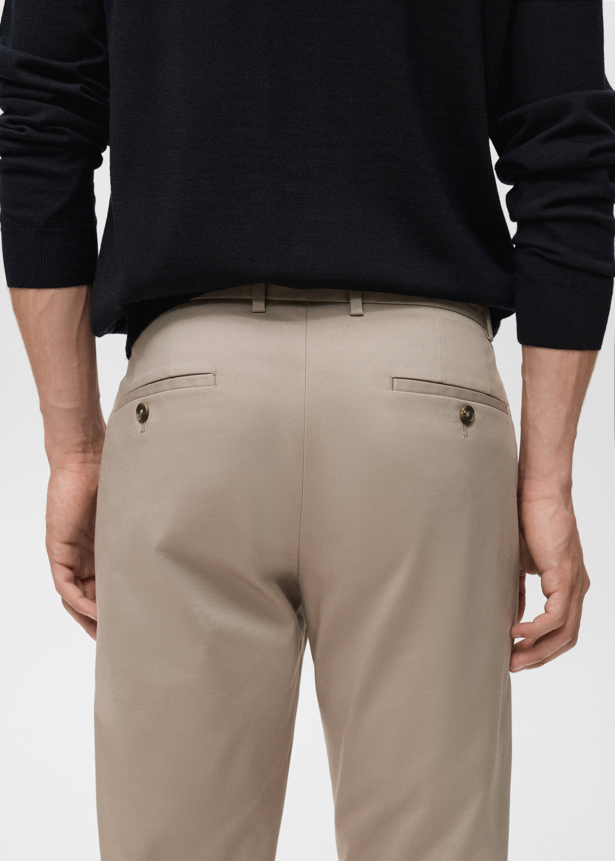 Dublino slim-fit chino trousers - Details of the article 3