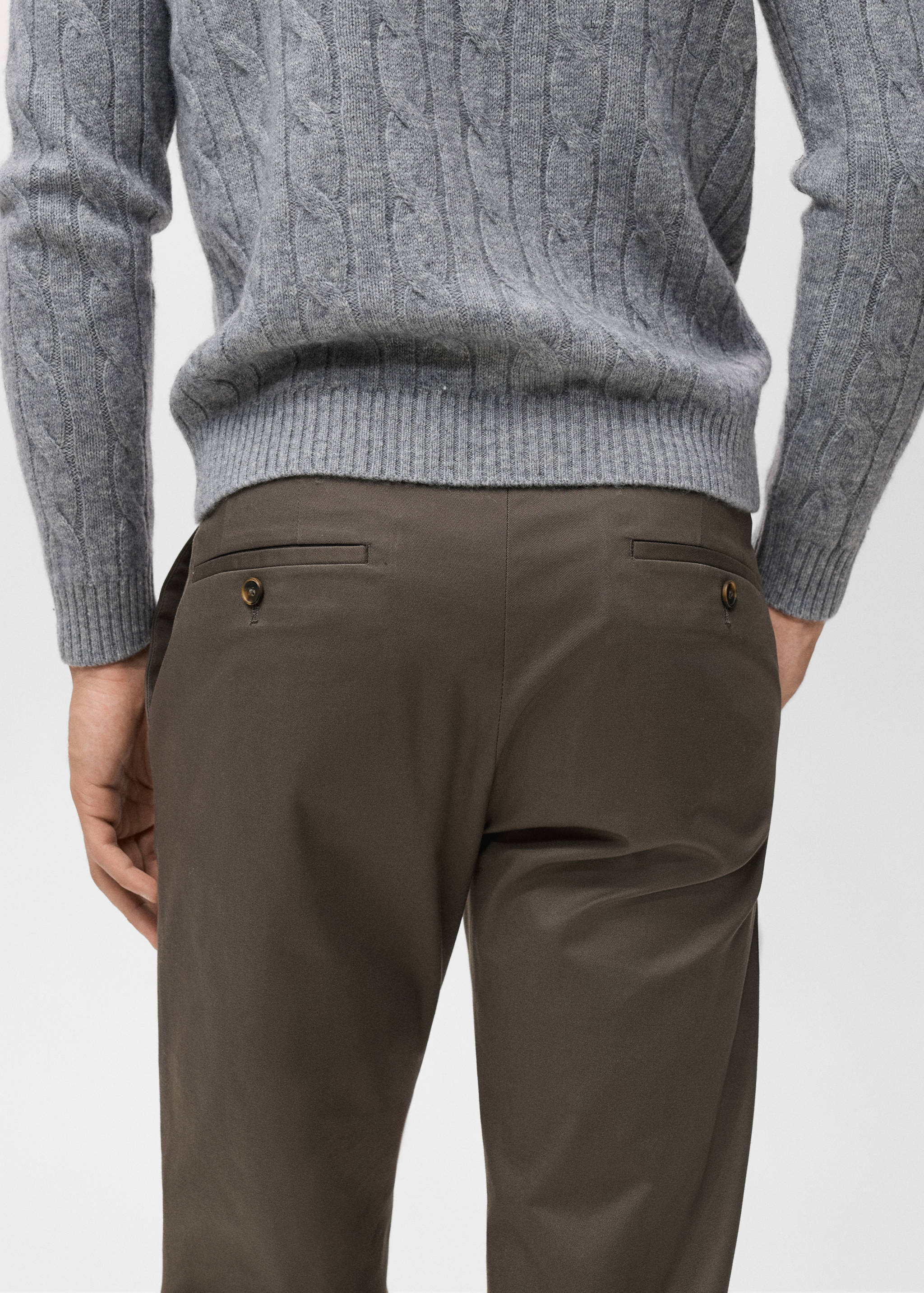 Dublino slim-fit chino trousers - Details of the article 3