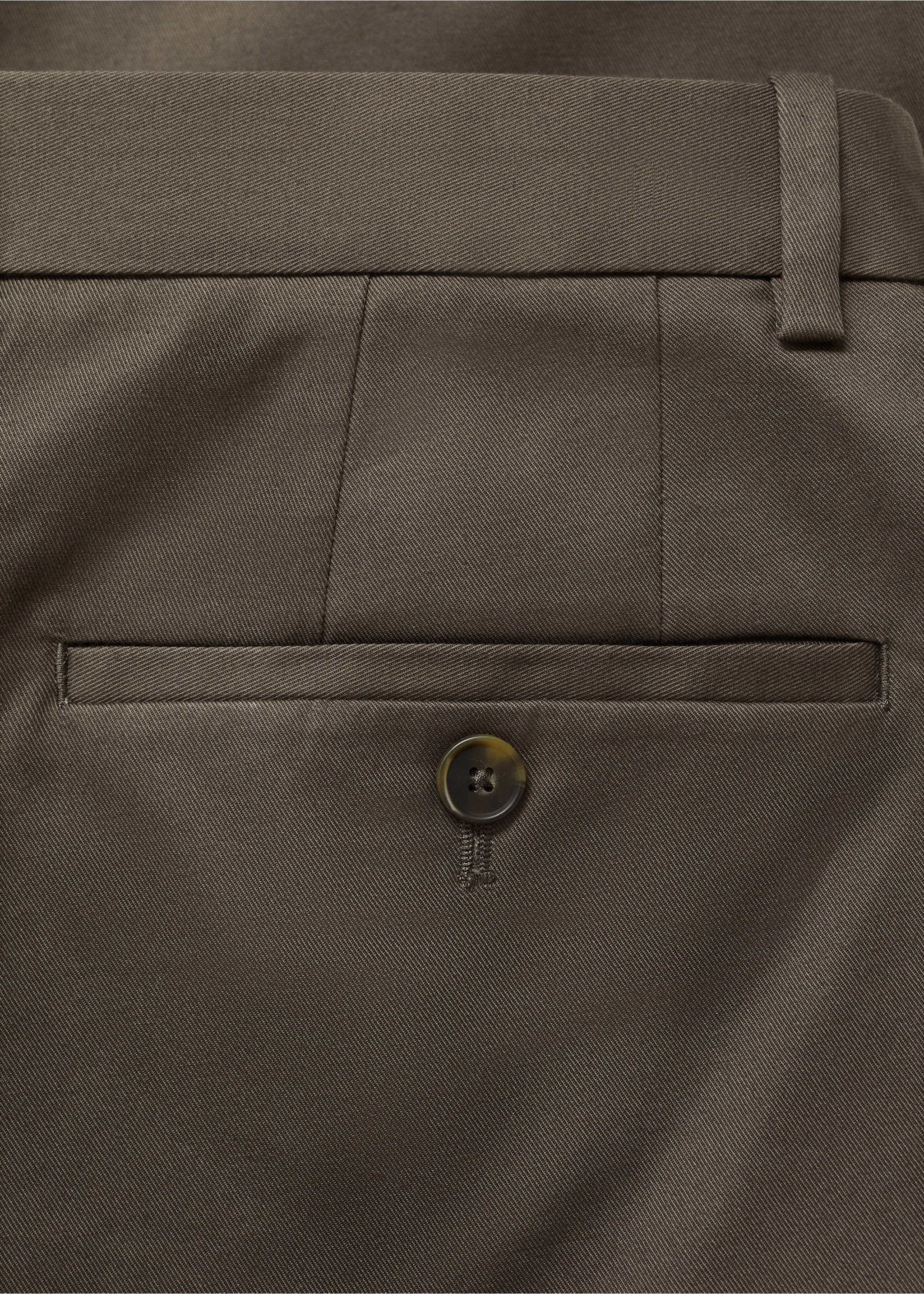 Dublino slim-fit chino trousers - Details of the article 0, Chocolate. Ref: 17085973-00.