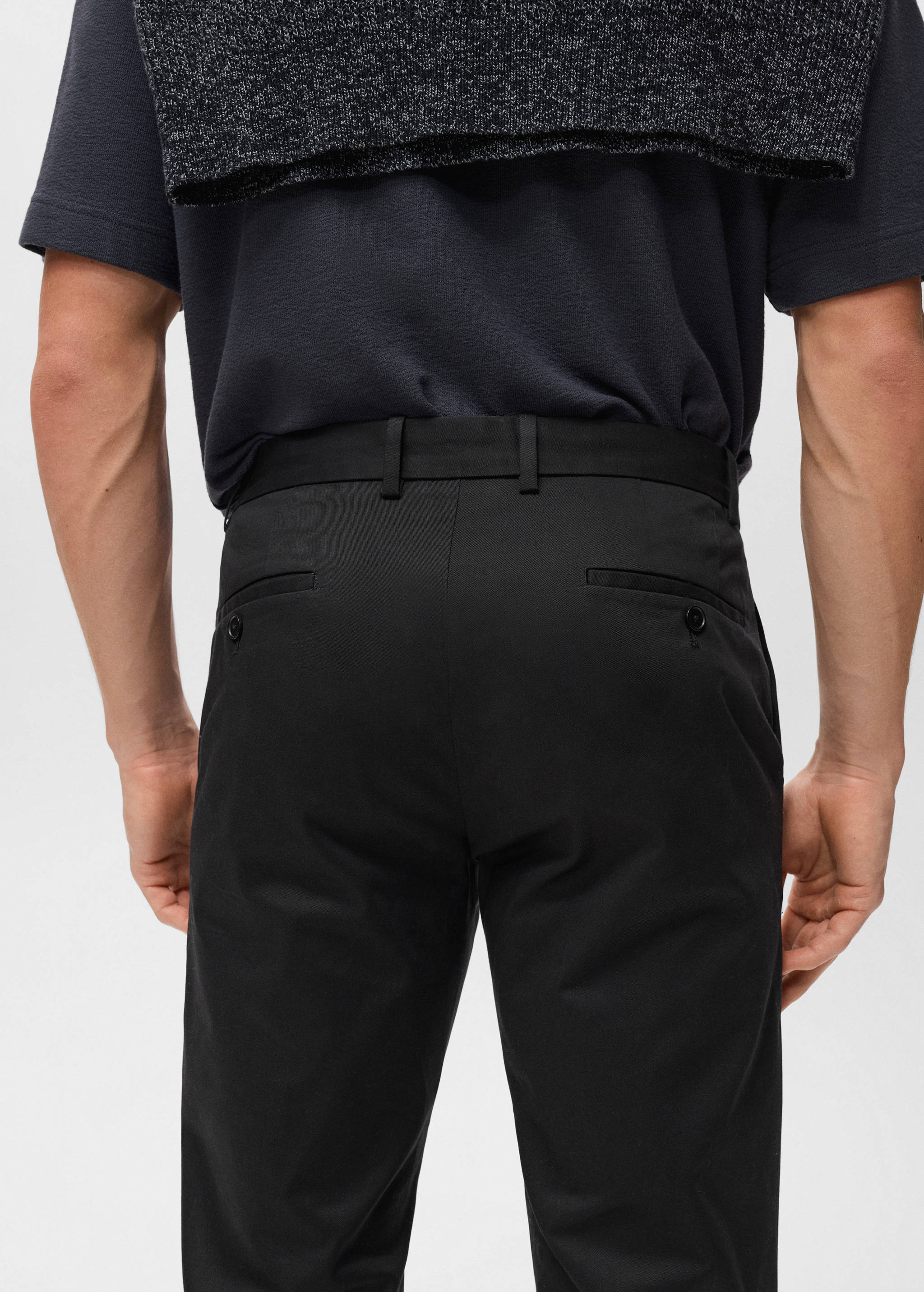 Dublino slim-fit chino trousers - Details of the article 3
