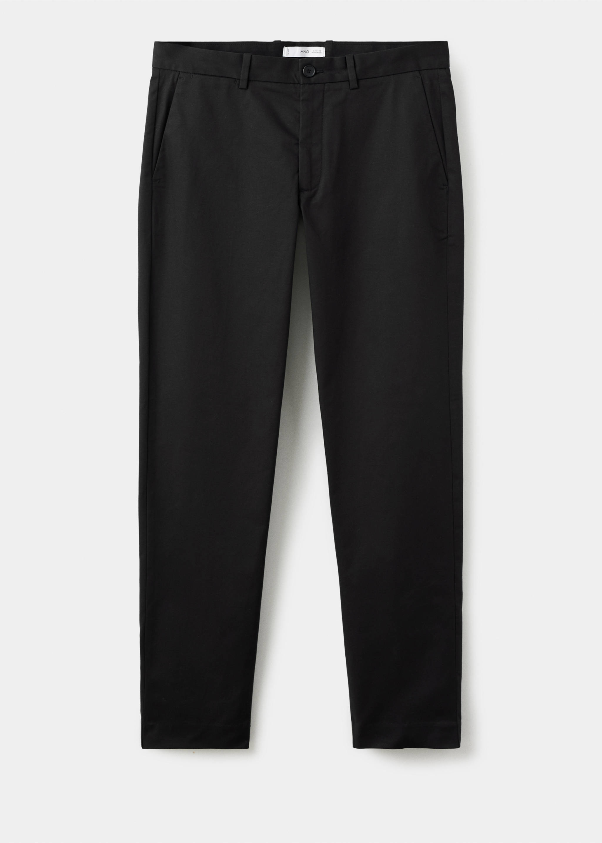 Pantalón Dublino chino slim fit - Artículo sin modelo, Negro. Ref: 17085973-00.