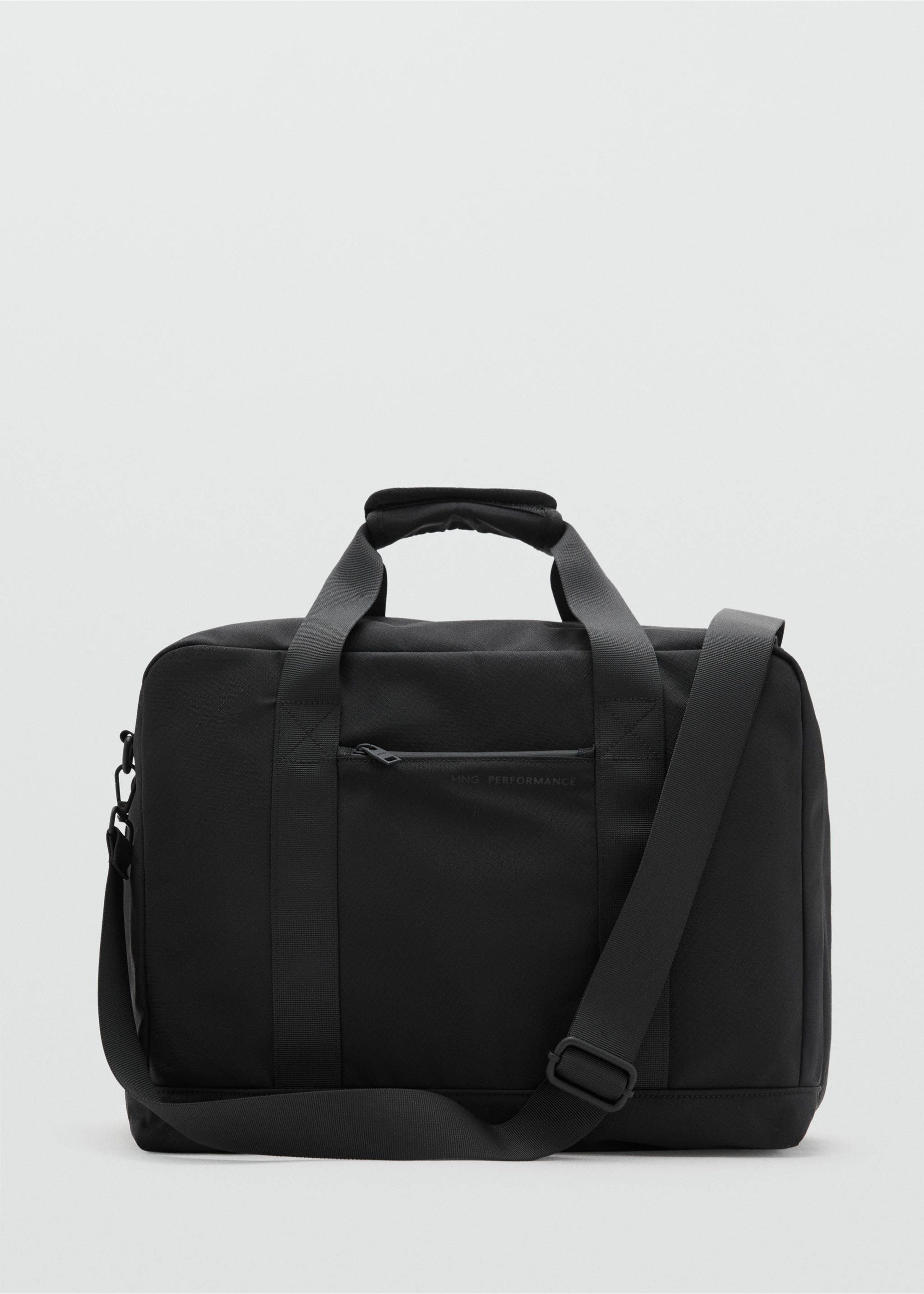 Multi-functional combined CORDURA® handbag - Article without model, Black. Ref: 17085980-00.