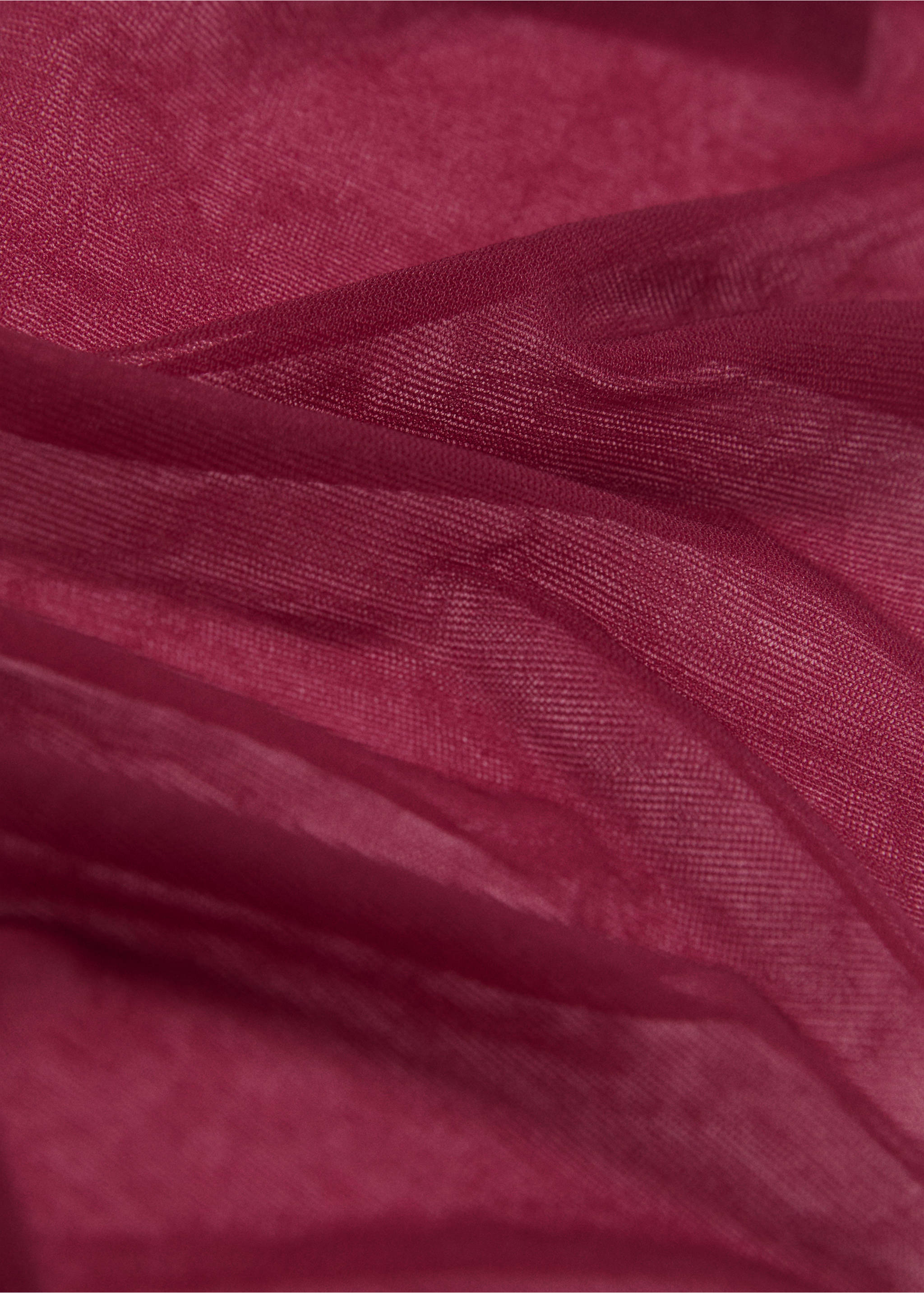 Thin veiled tights - Details of the article 1, Maroon. Ref: 17085991-00.