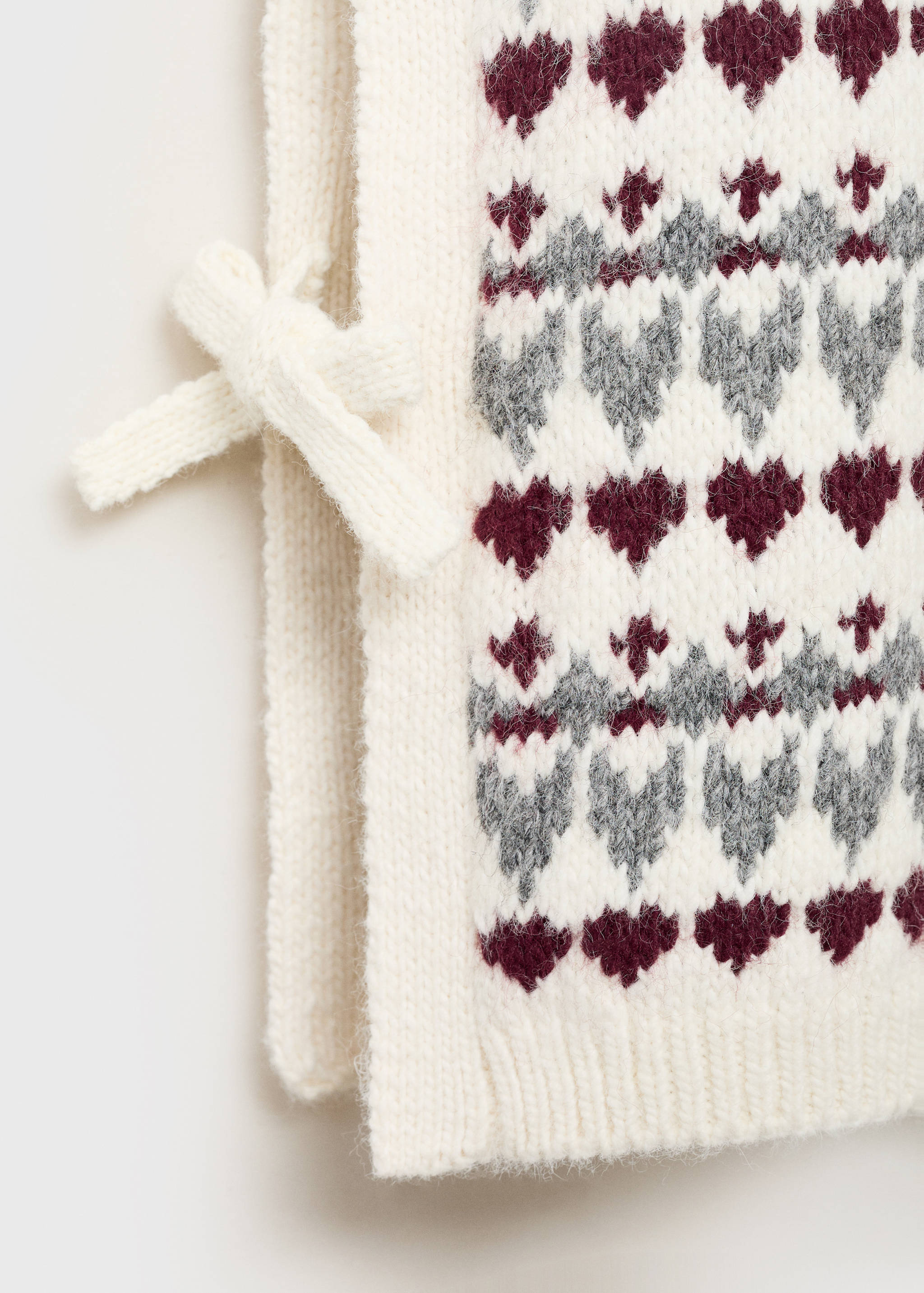 Gebreid gilet met hartjes - Detail van het artikel 8