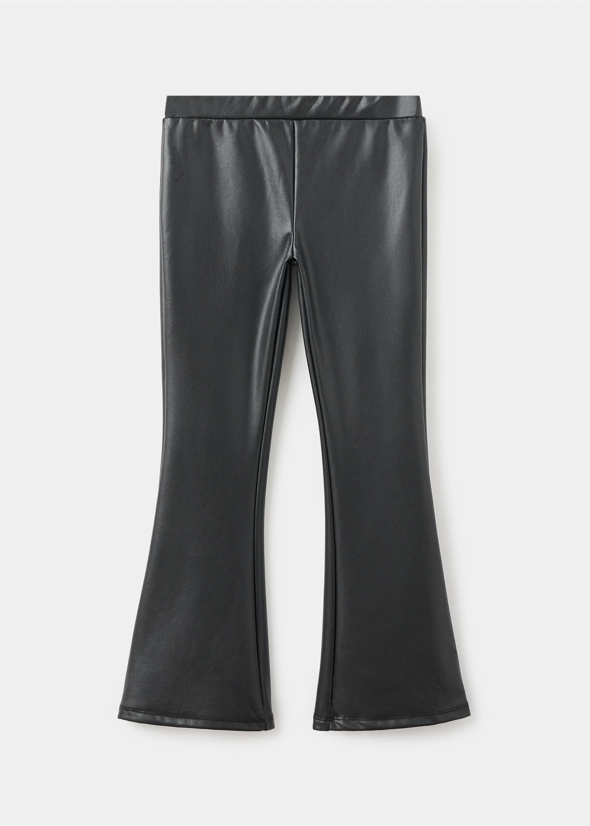 Faux-leather leggings - Article without model, Black. Ref: 17086338-00.