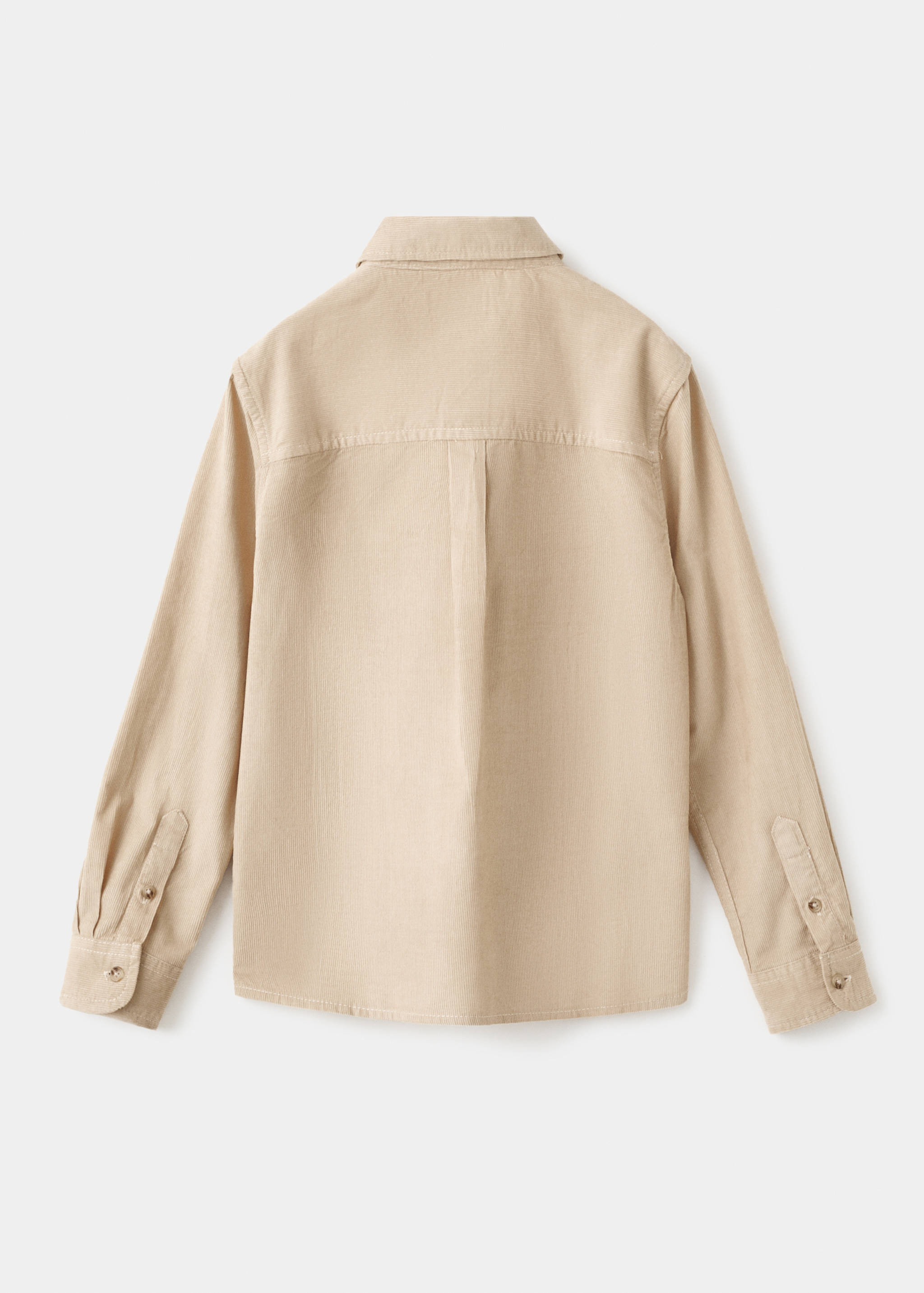 Camisa pana regular fit - Reverso del artículo