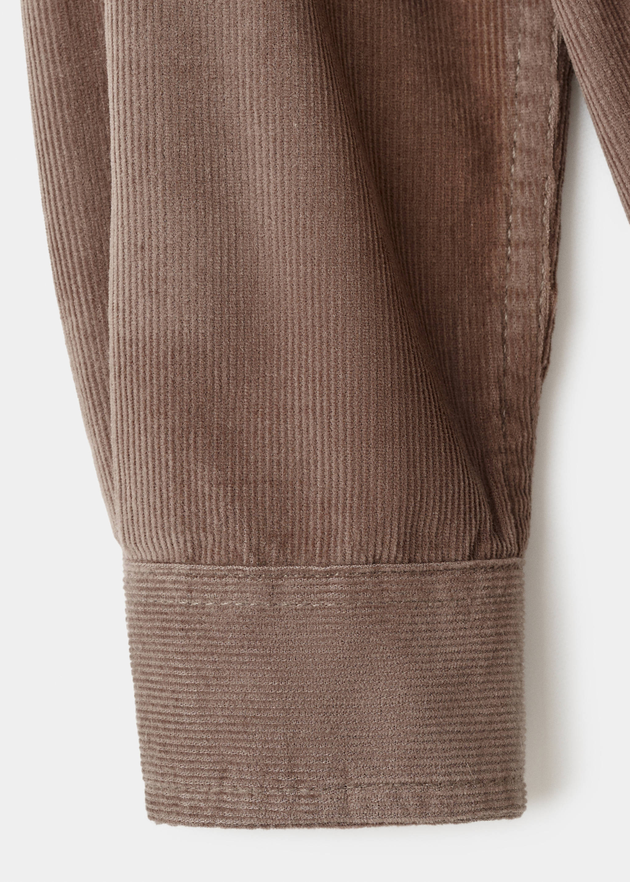 Camisa pana regular fit - Detalle del artículo 0