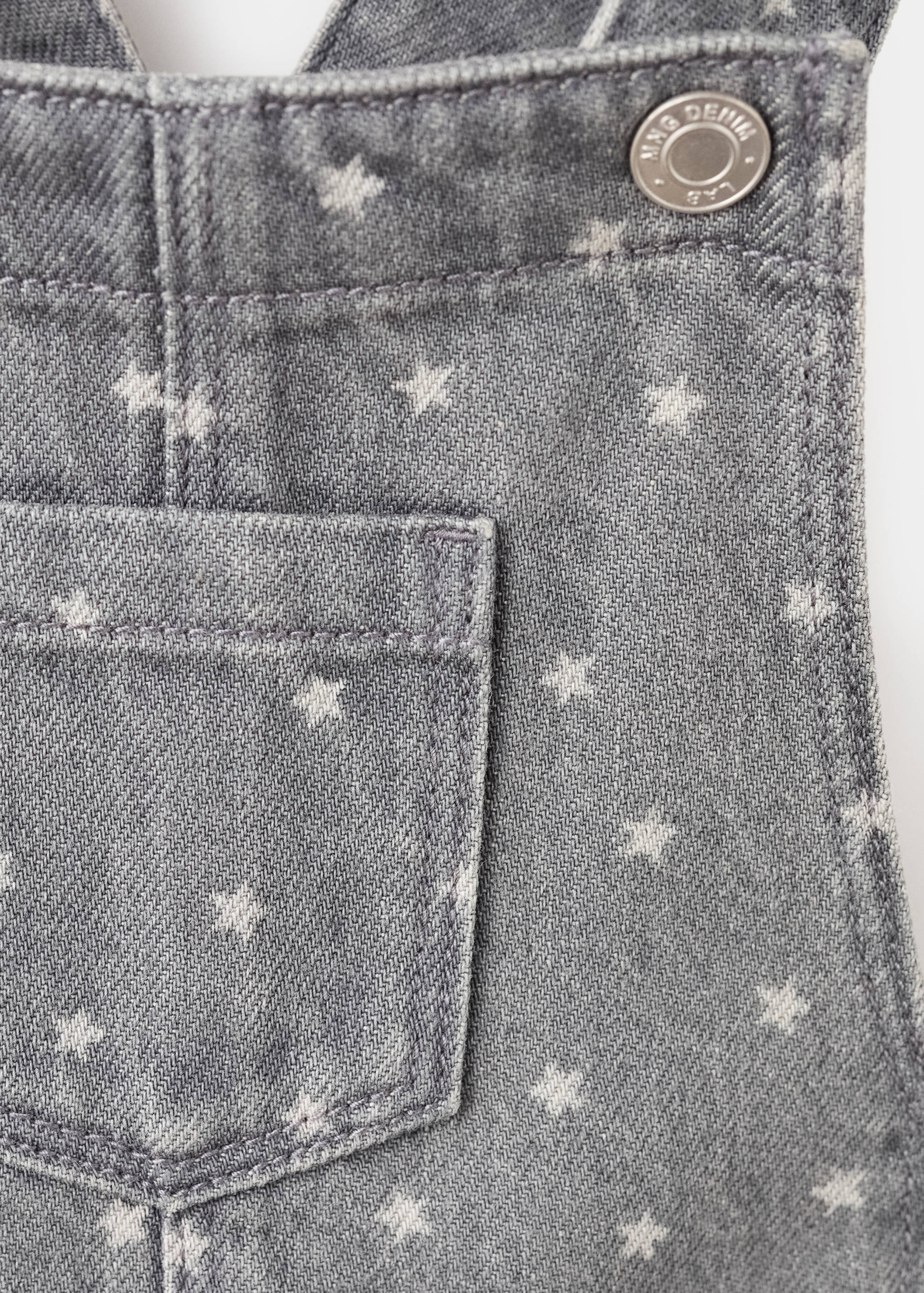 Chasuble denim étoiles - Détail de l'article 8