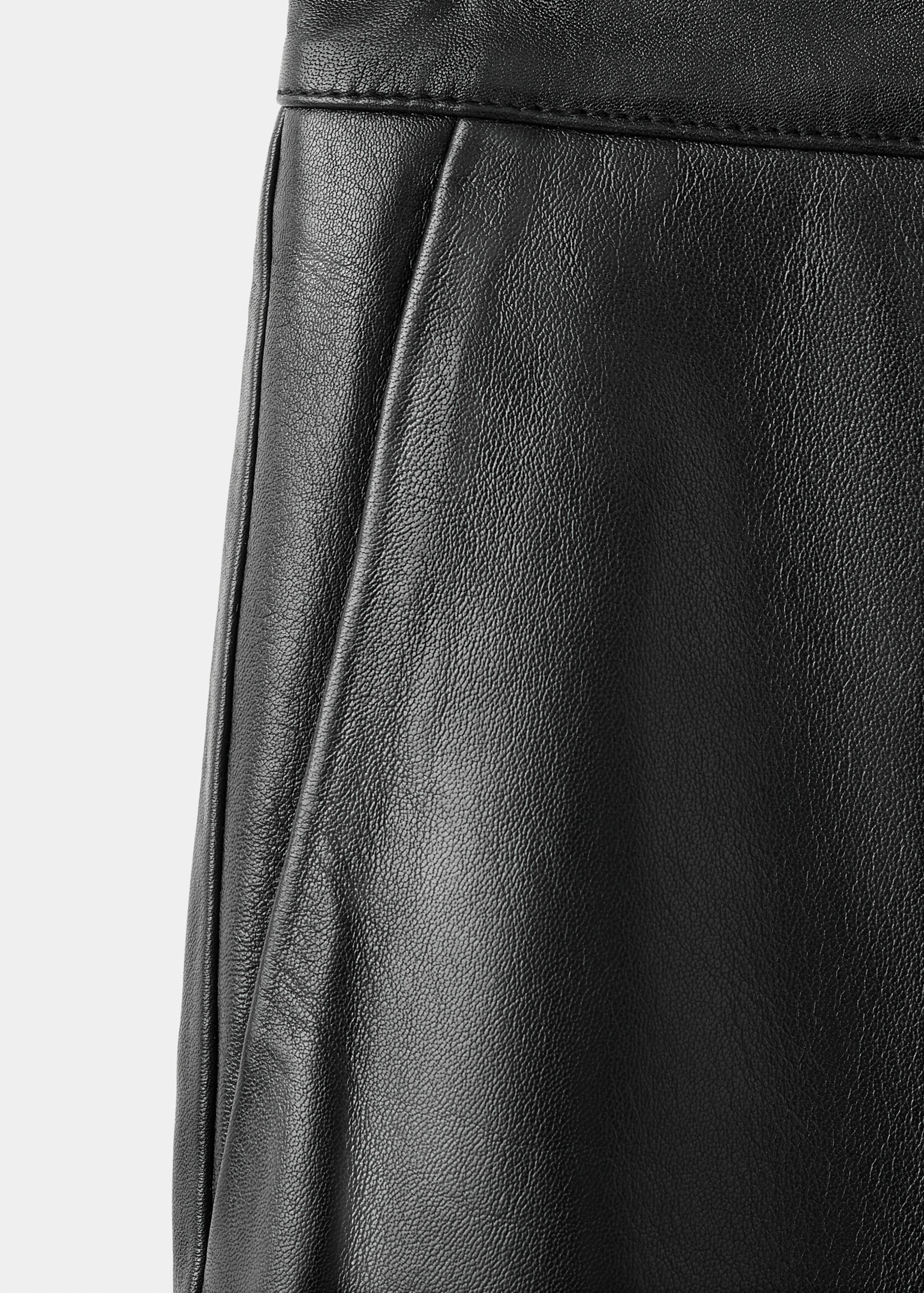 Flare-Hose aus 100% Leder - Detail des Artikels 8