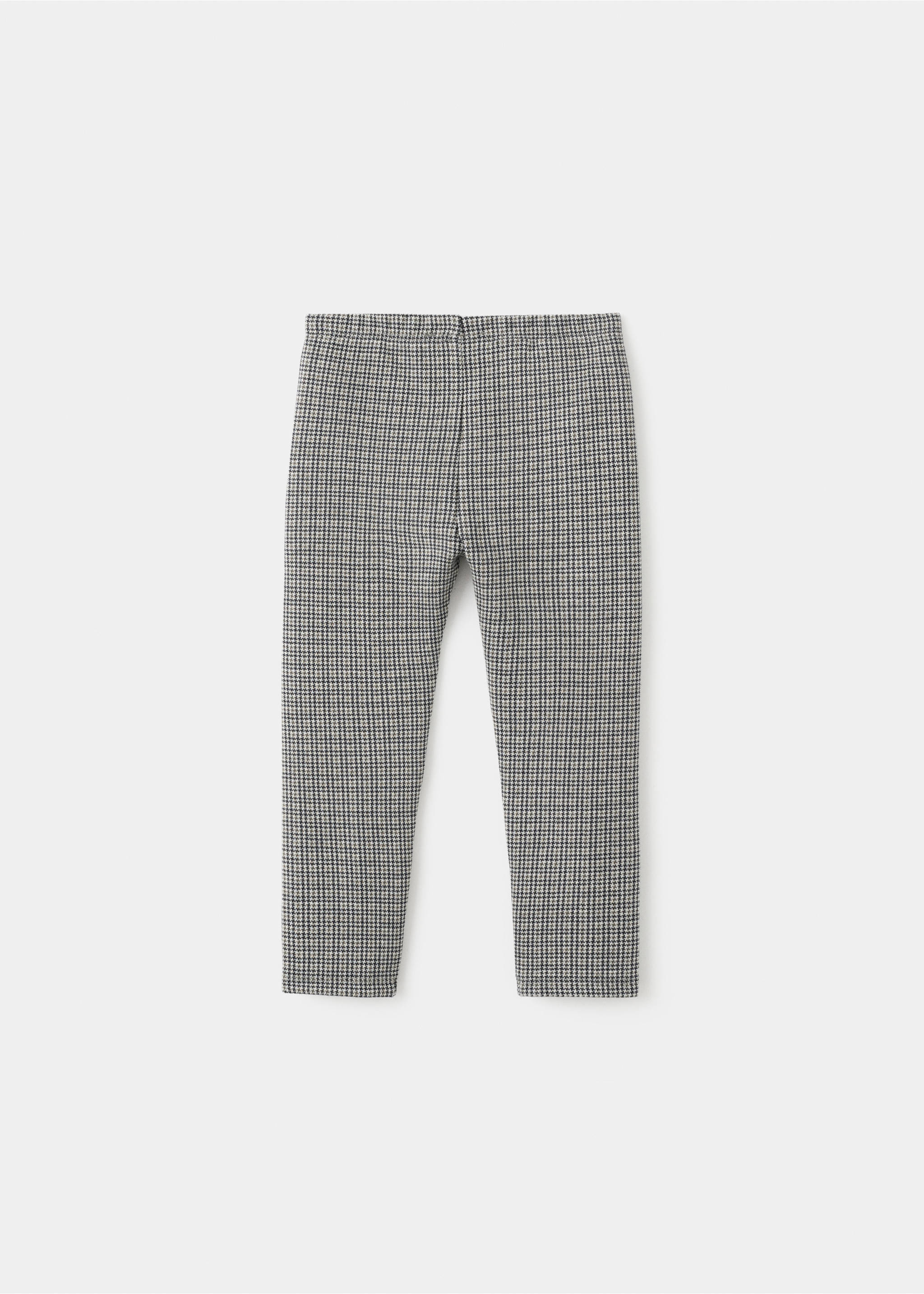 Houndstooth leggings - Reverse of the article, Brown. Ref: 17086355-00.