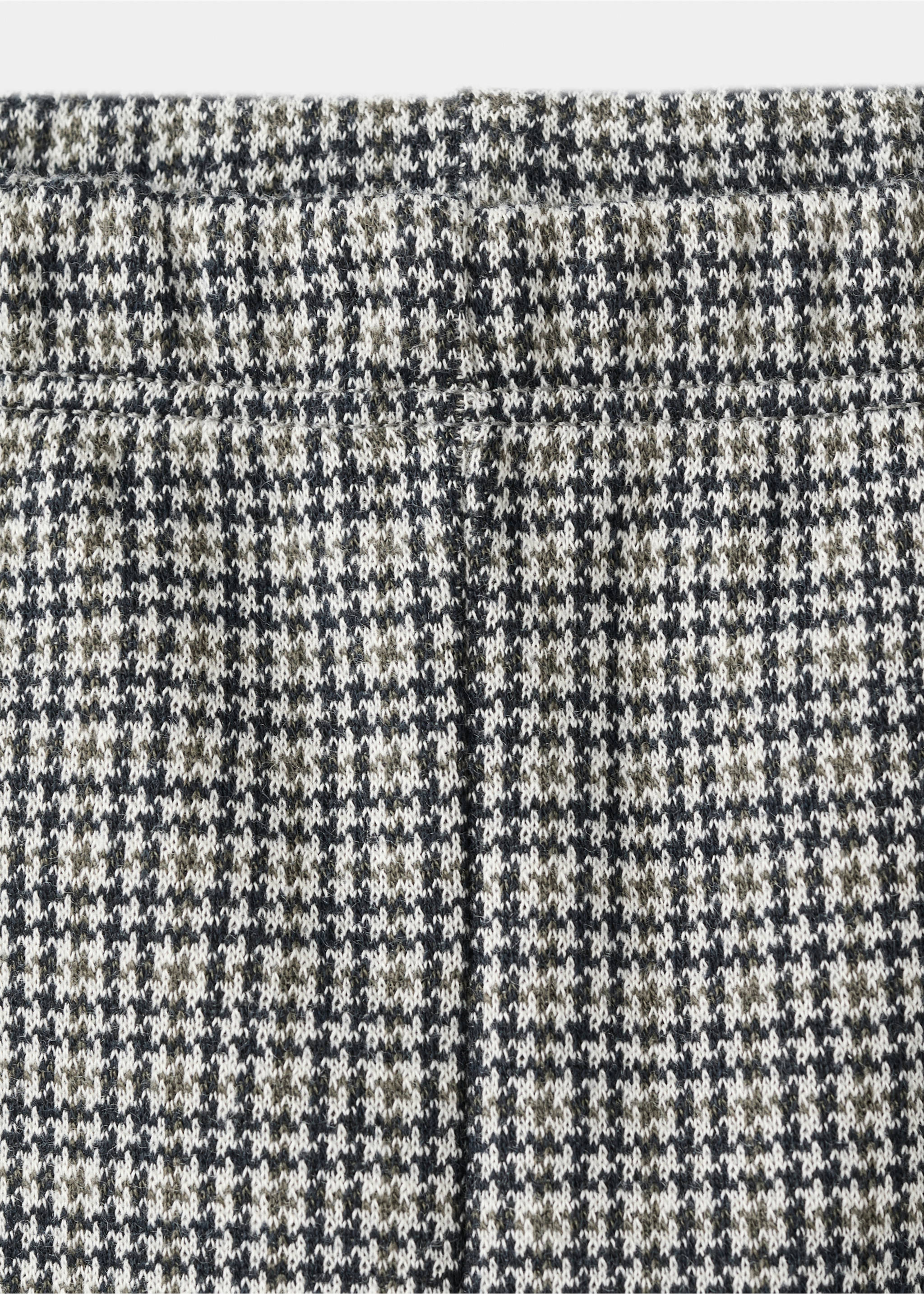 Houndstooth leggings - Details of the article 0, Brown. Ref: 17086355-00.