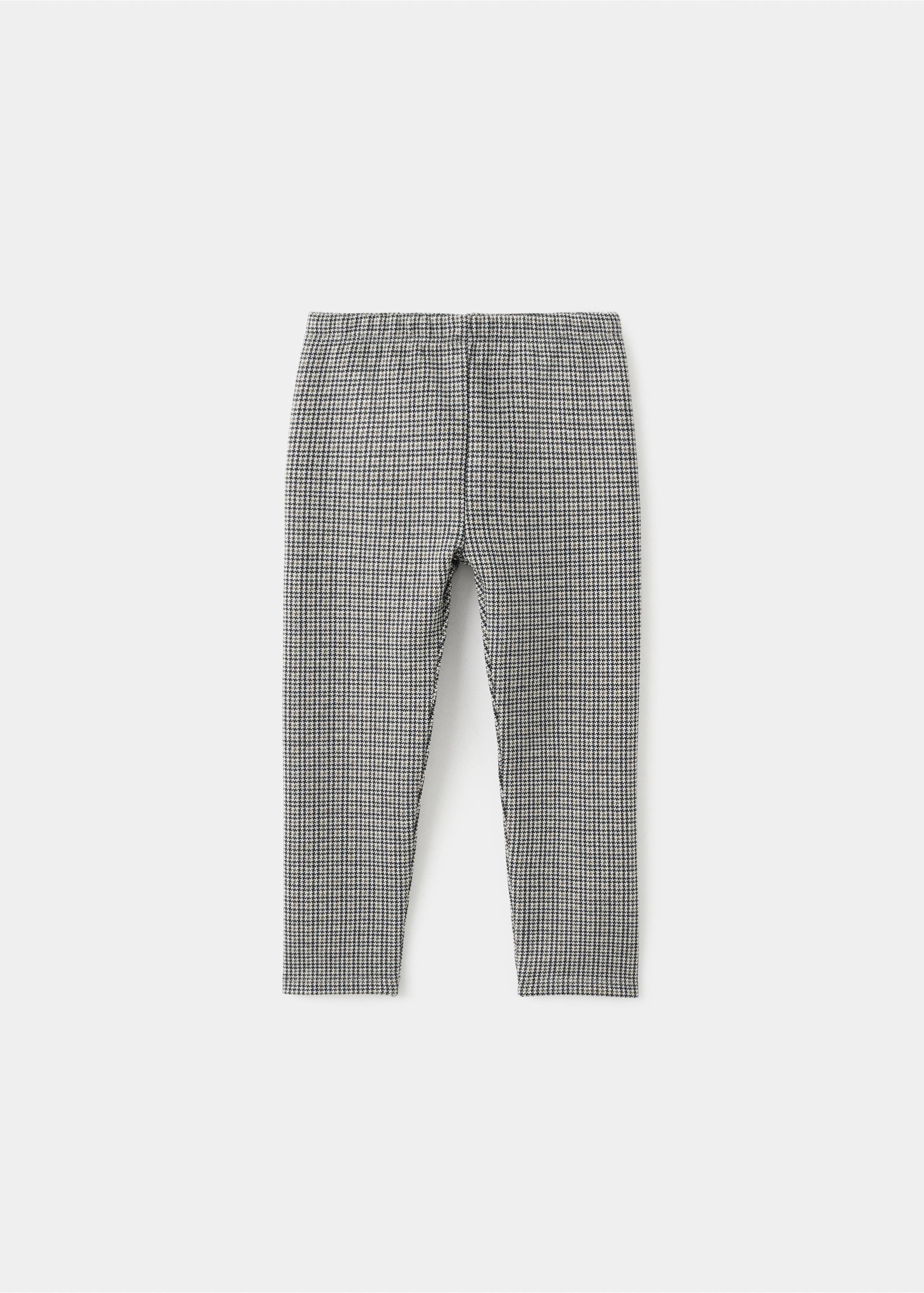 Houndstooth leggings - Article without model, Brown. Ref: 17086355-00.