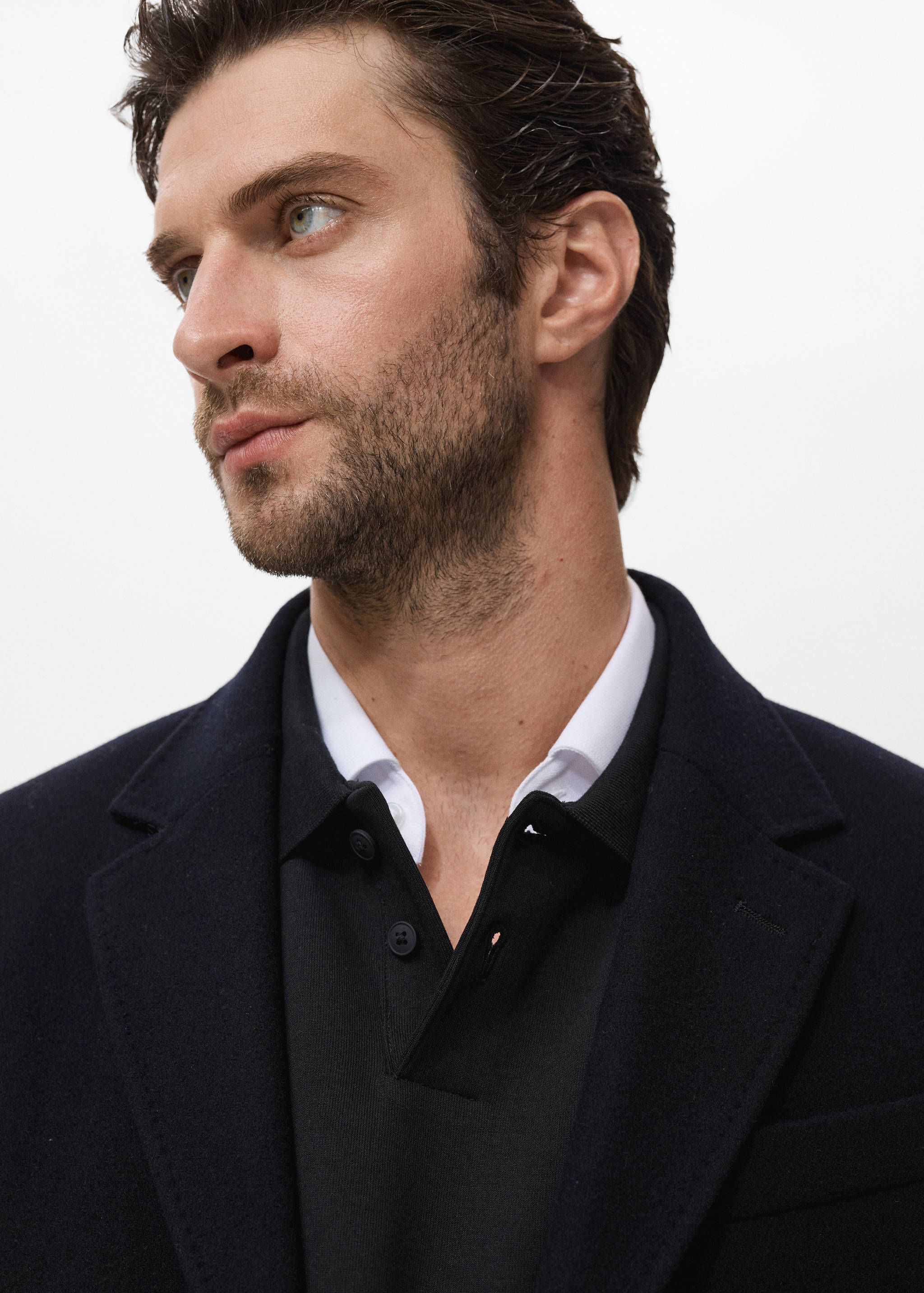 Manteau long en laine - Détail de l'article 1