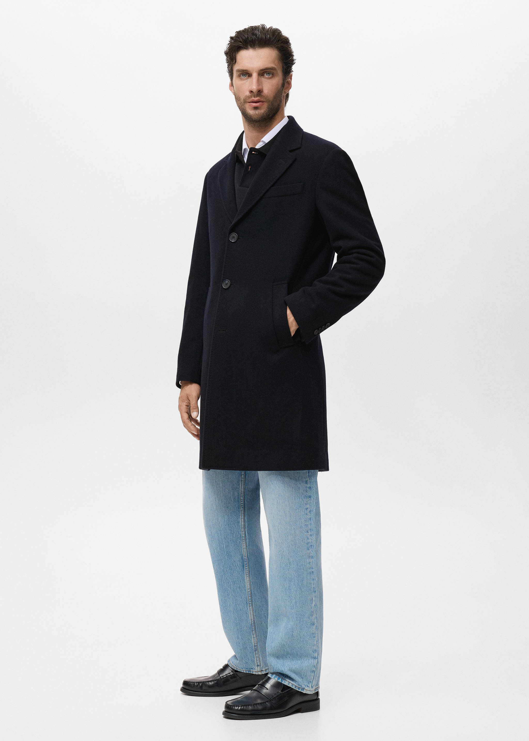 Manteau long en laine - Détail de l'article 2