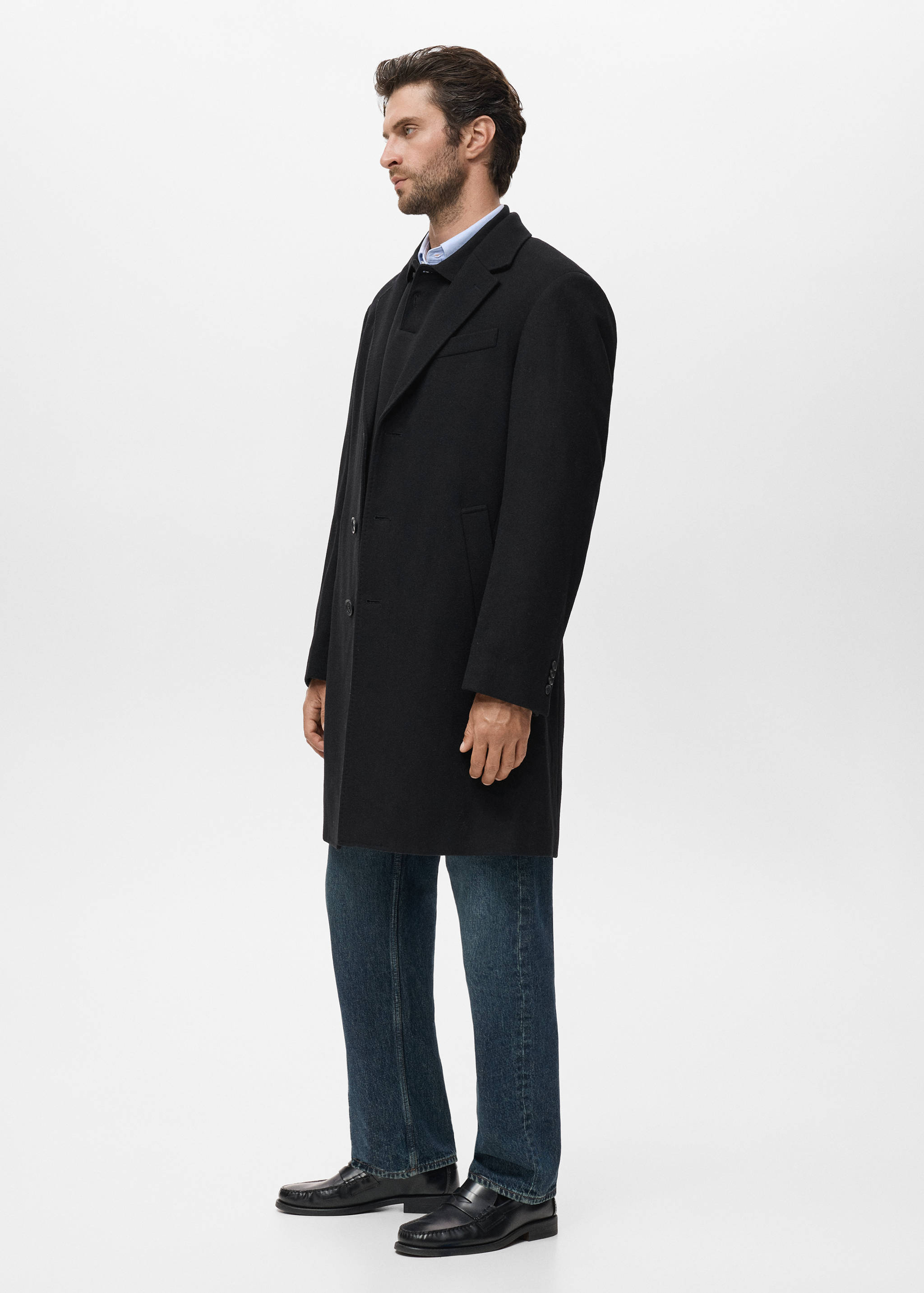 Manteau long en laine - Détail de l'article 2