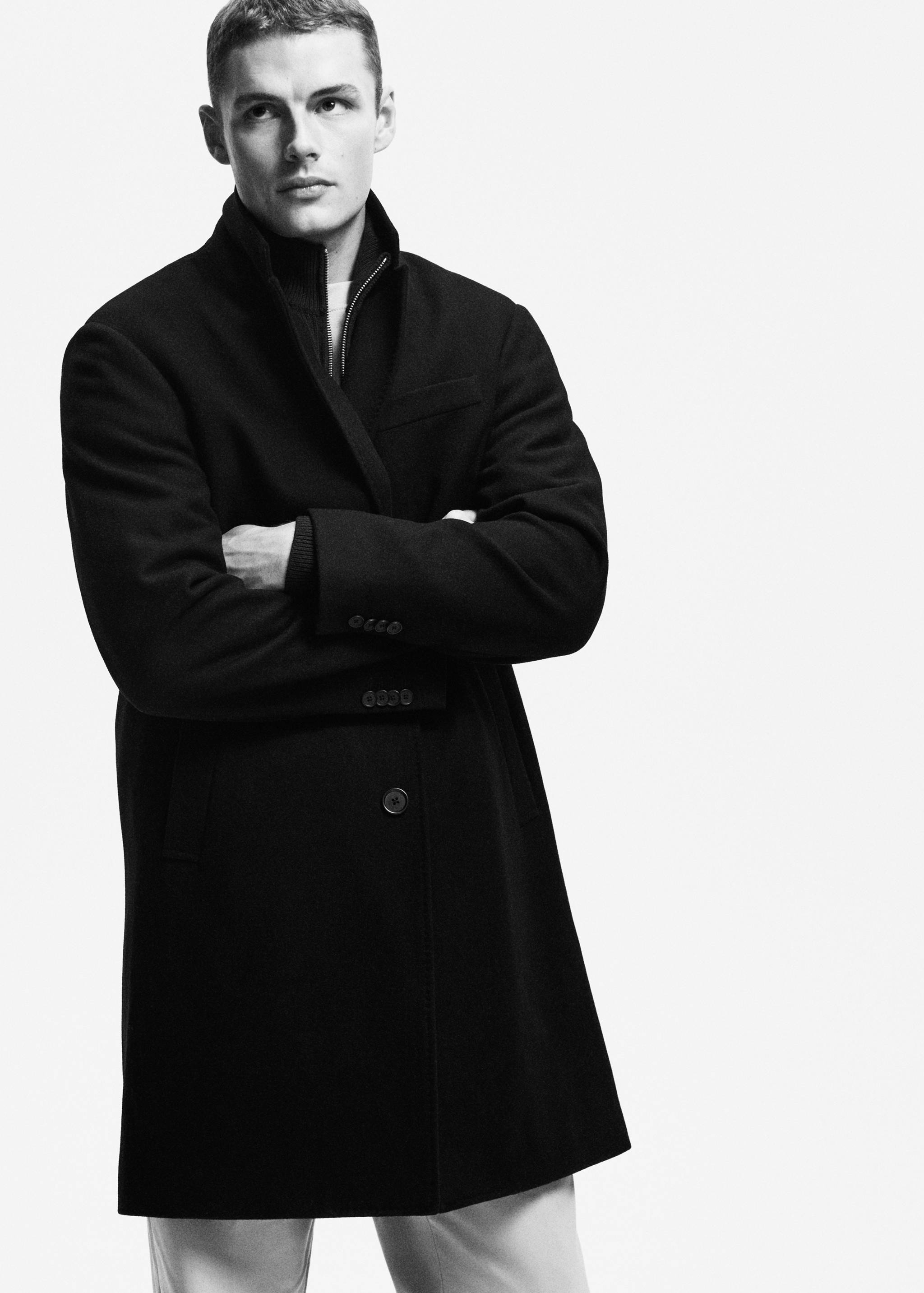 Manteau long en laine - Détail de l'article 3
