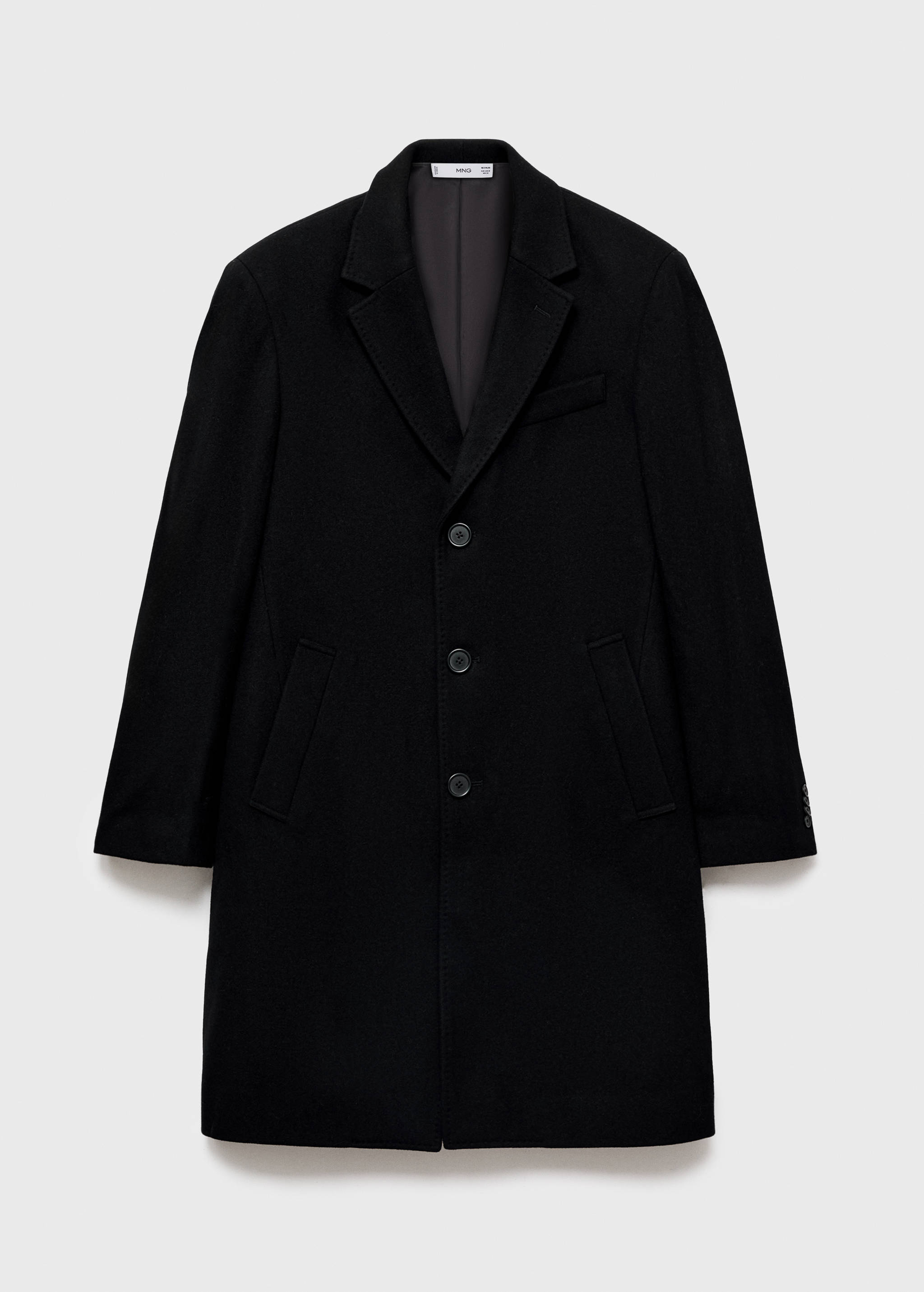 Manteau long en laine - Article sans modèle