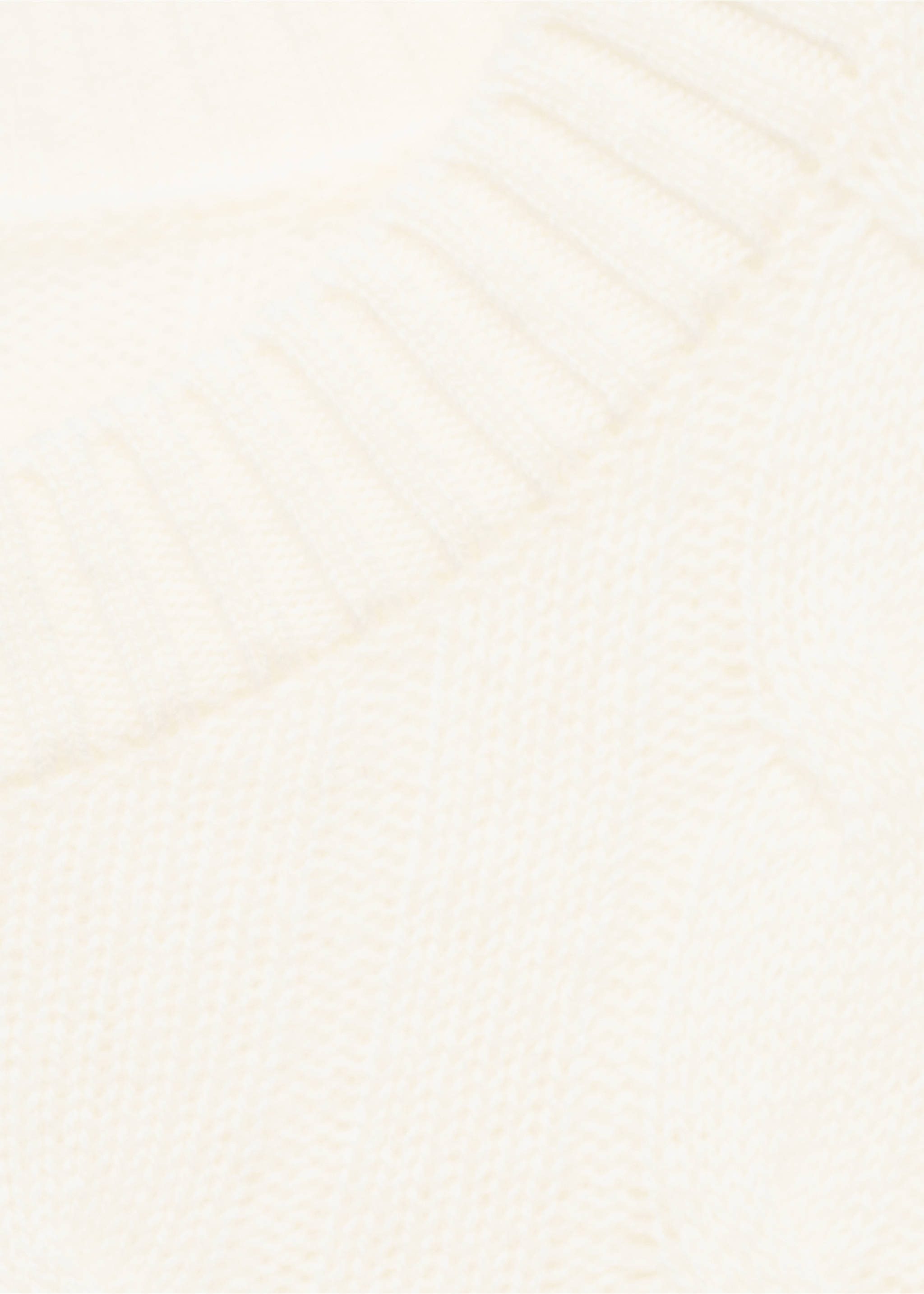 100% wool braided sweater - Details of the article 8, Ecru. Ref: 17086721-00.