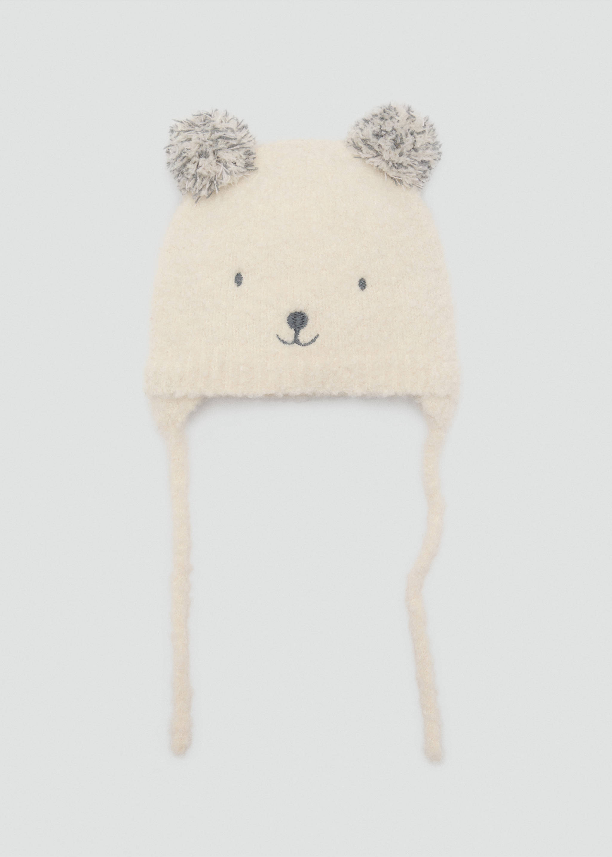 Gorro punto oso - Artículo sin modelo, Crudo. Ref: 17086740-00.