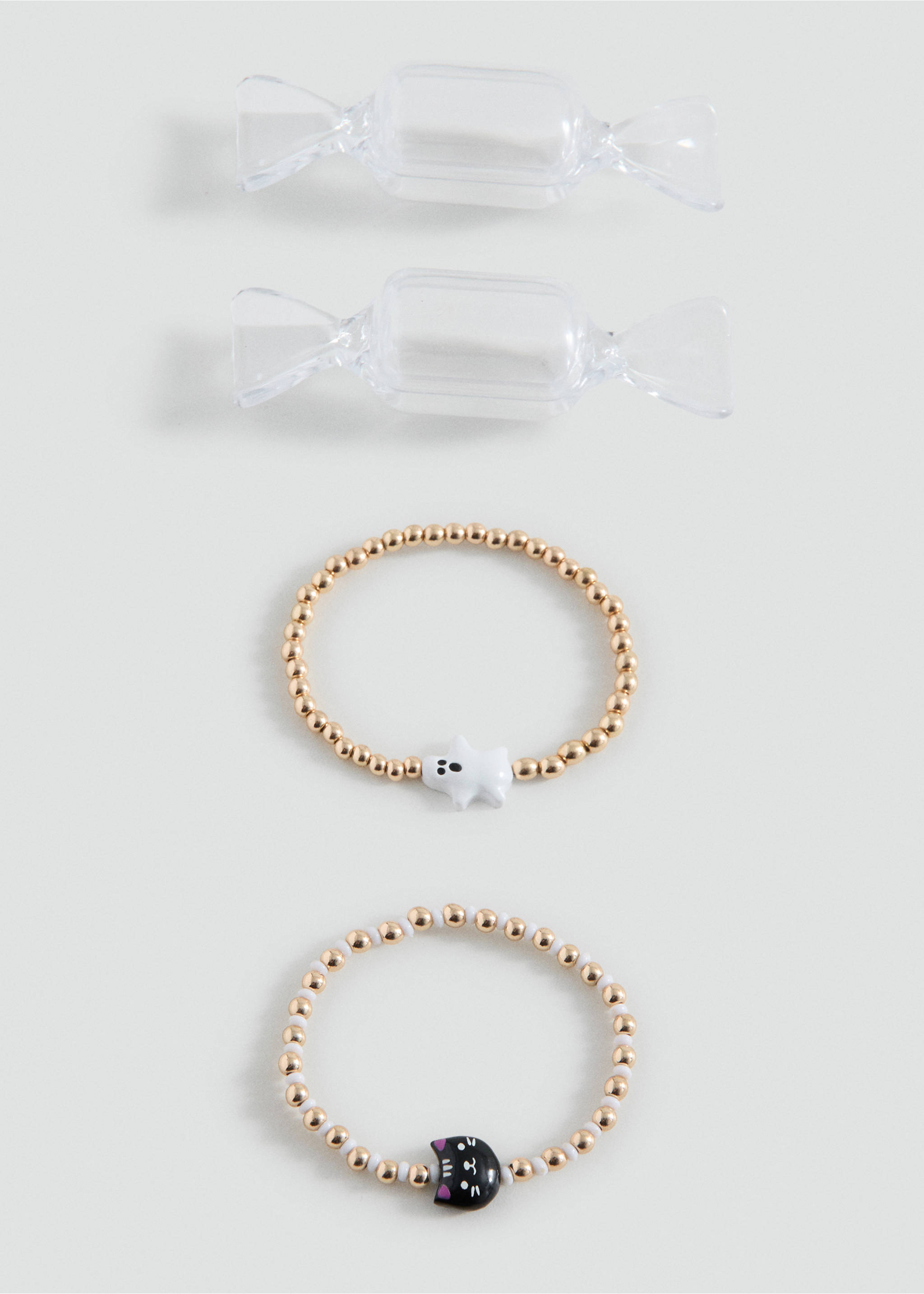 Pack of 2 wristbands - Article without model, Gold. Ref: 17087133-00.