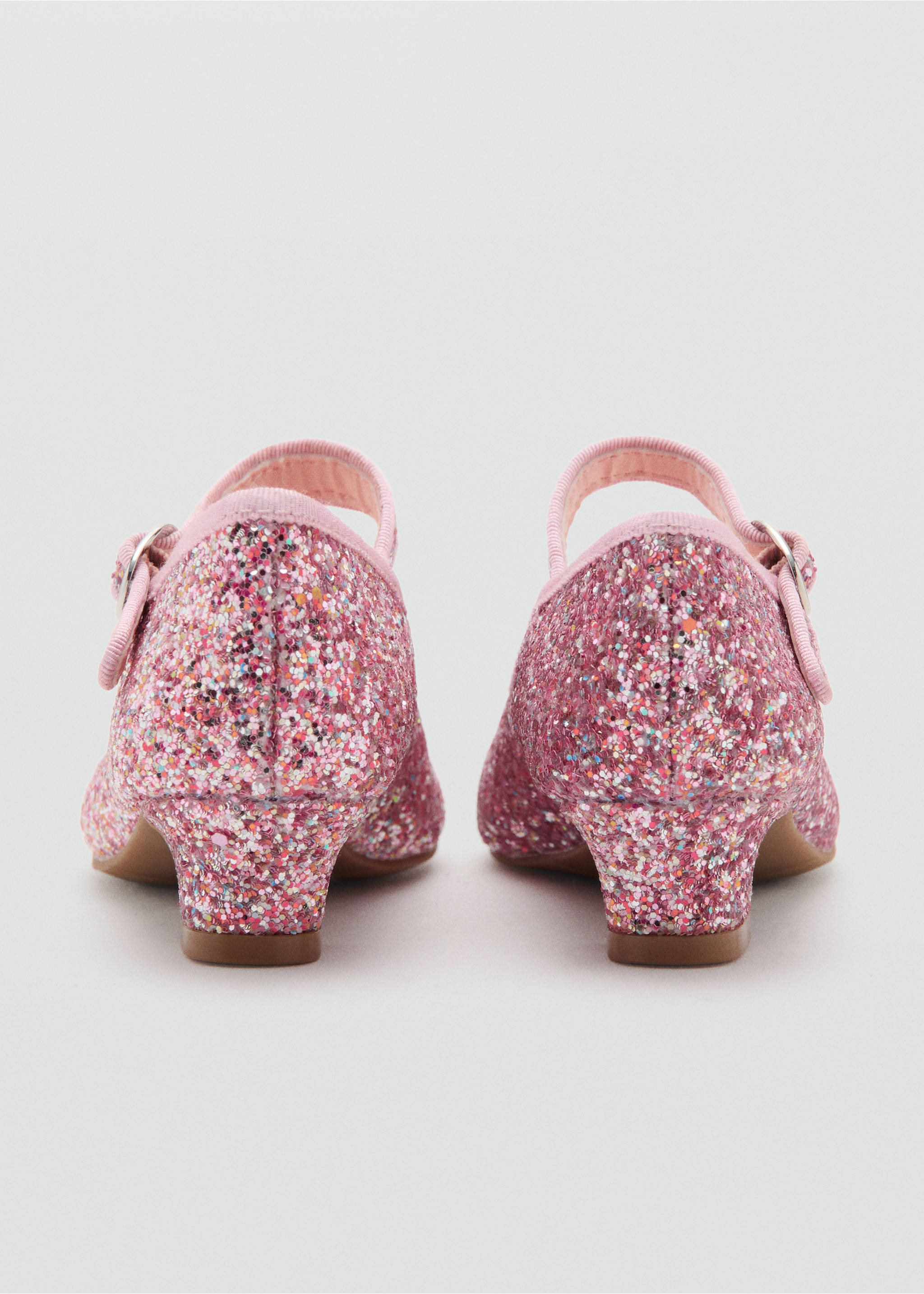 Chaussures à talon paillettes - Détail de l'article 2, Rose pâle. Ref: 17087136-00.