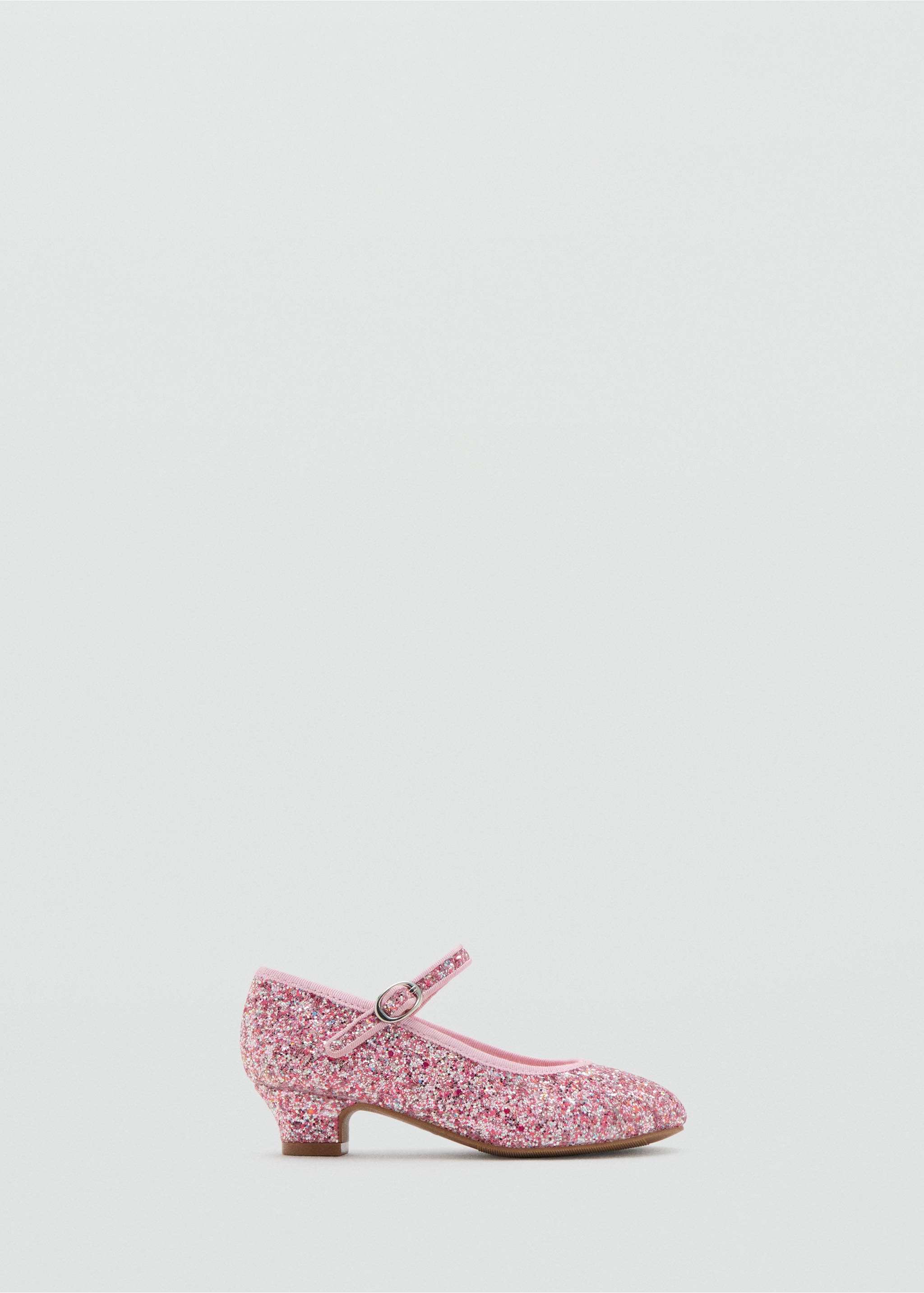 Chaussures à talon paillettes - Article sans modèle, Rose pâle. Ref: 17087136-00.