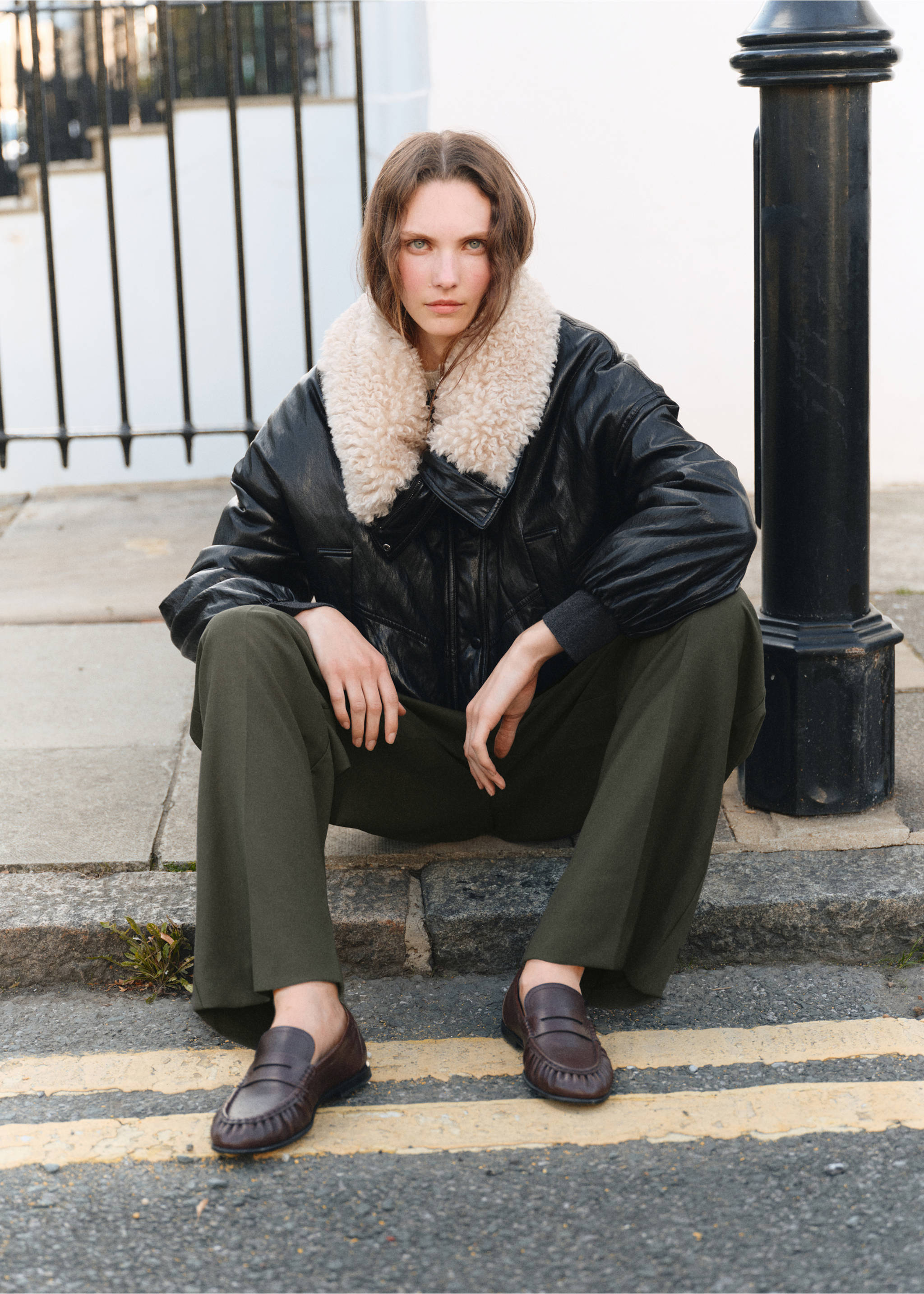Leather penny loafers - General plane, Chocolate. Ref: 17087138-00.