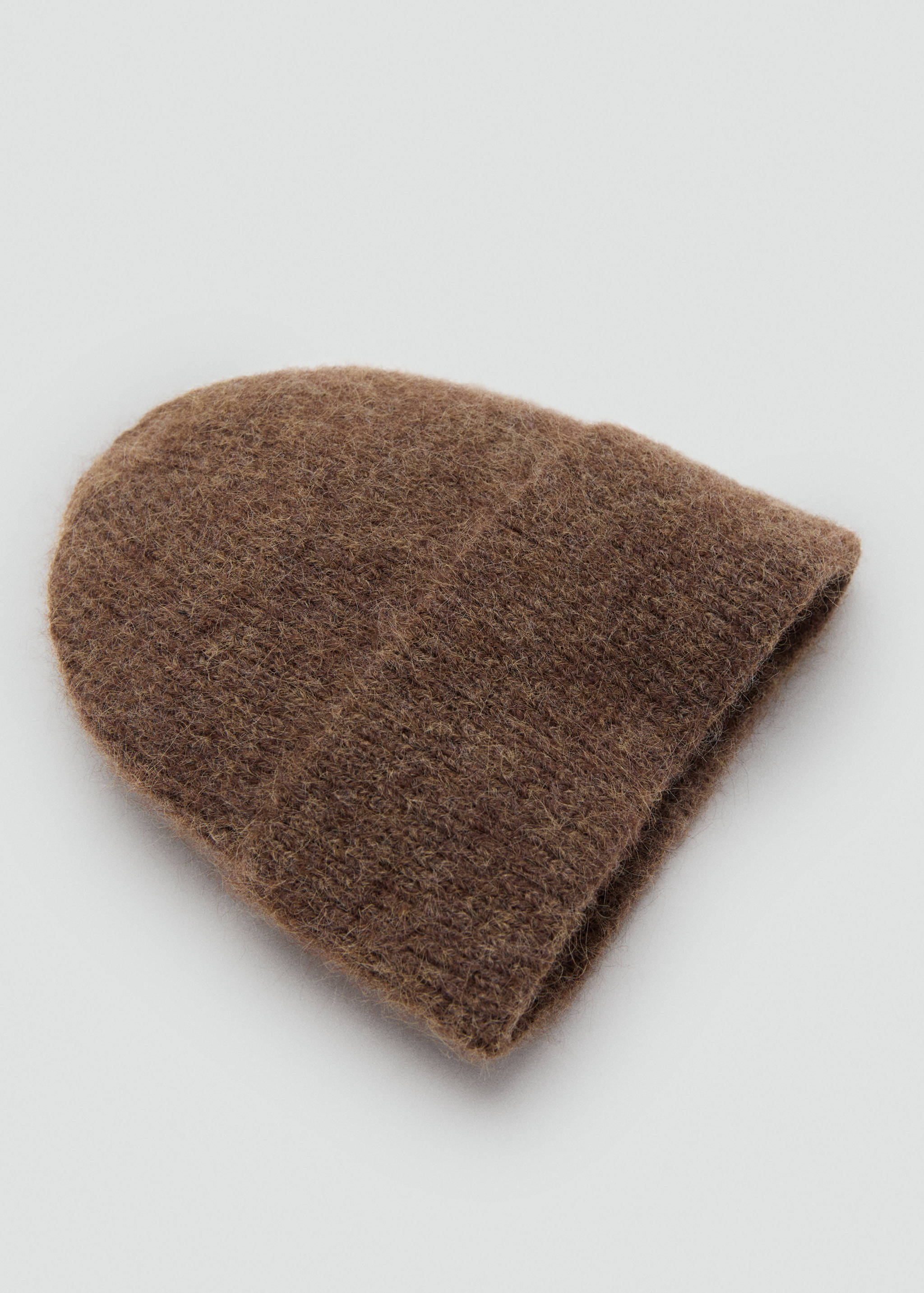 Rib-knit cap - Medium plane