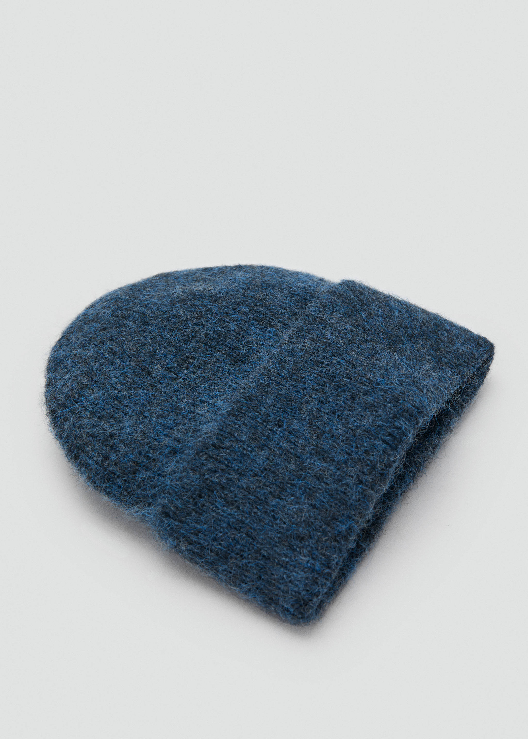 Rib-knit cap - Medium plane