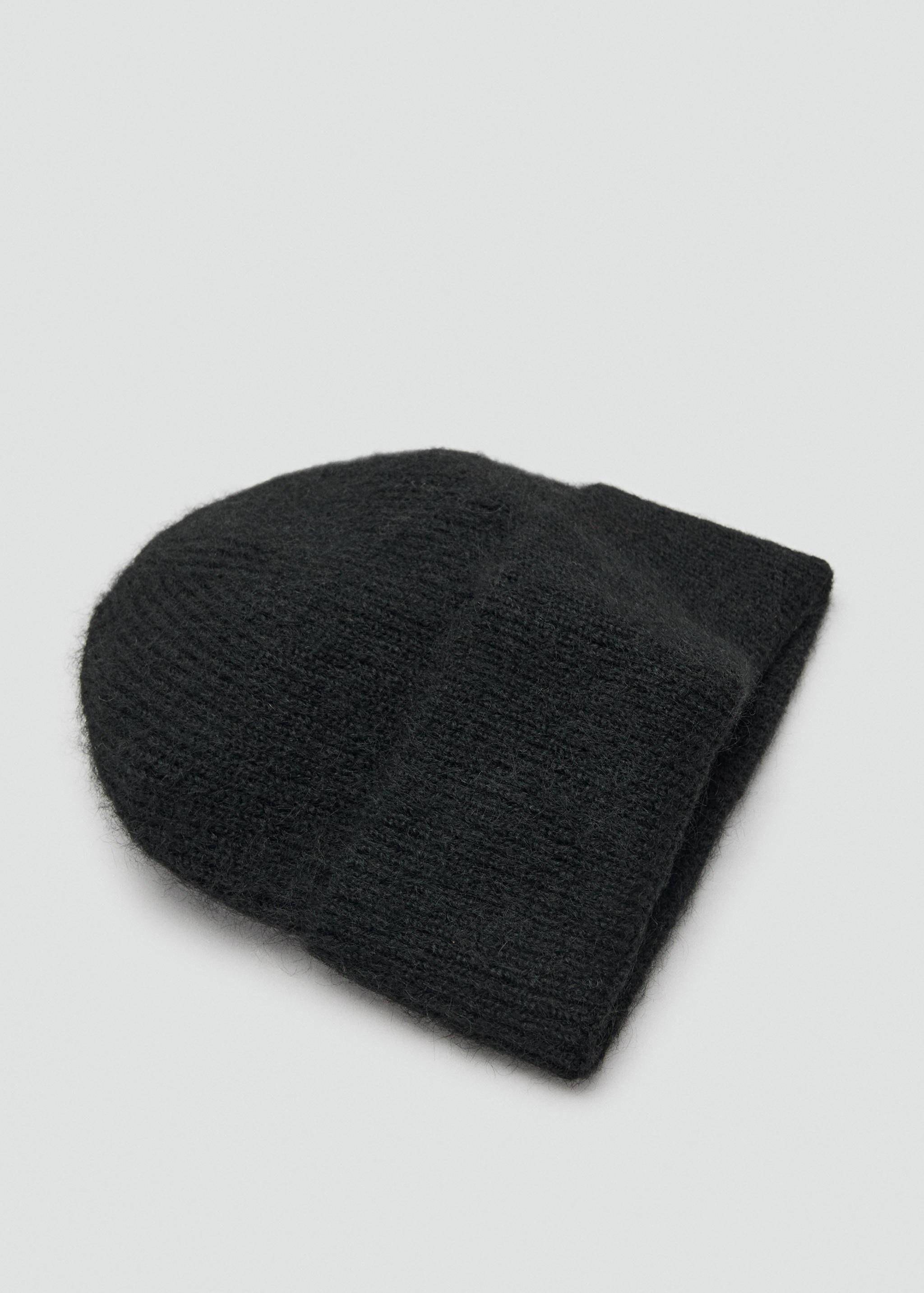 Rib-knit cap - Medium plane