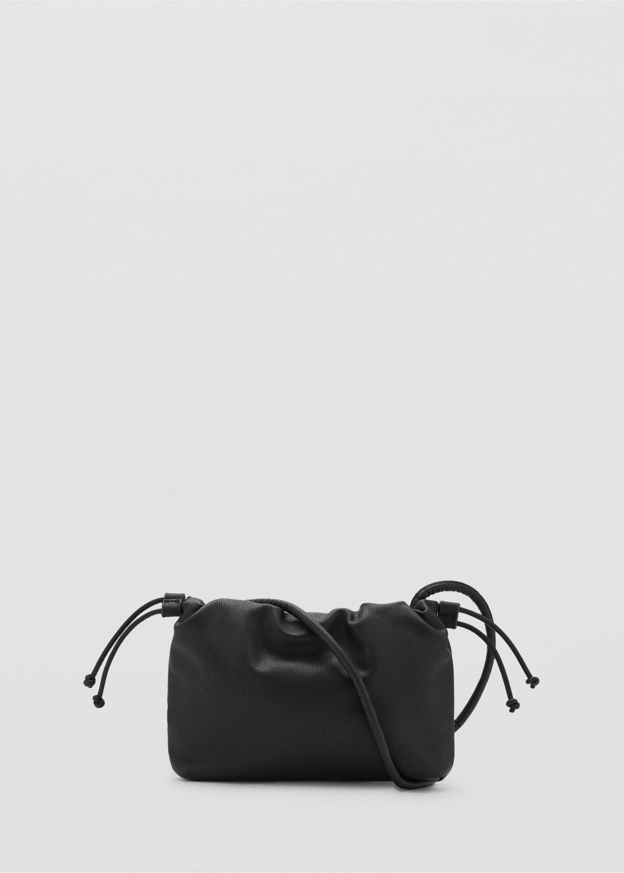 Faux-leather bucket handbag - Article without model, Black. Ref: 17087772-00.