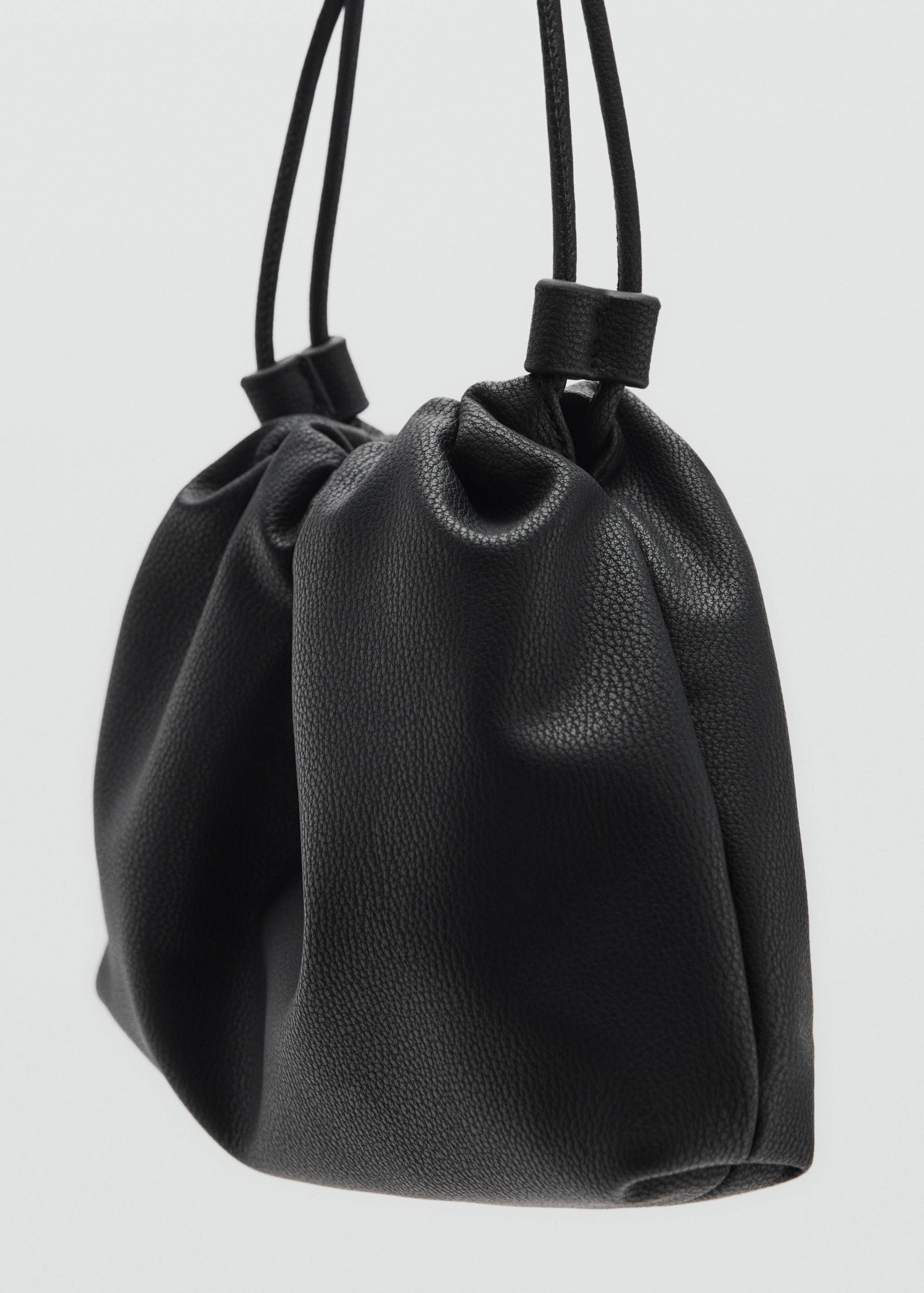Faux-leather bucket handbag - Details of the article 2