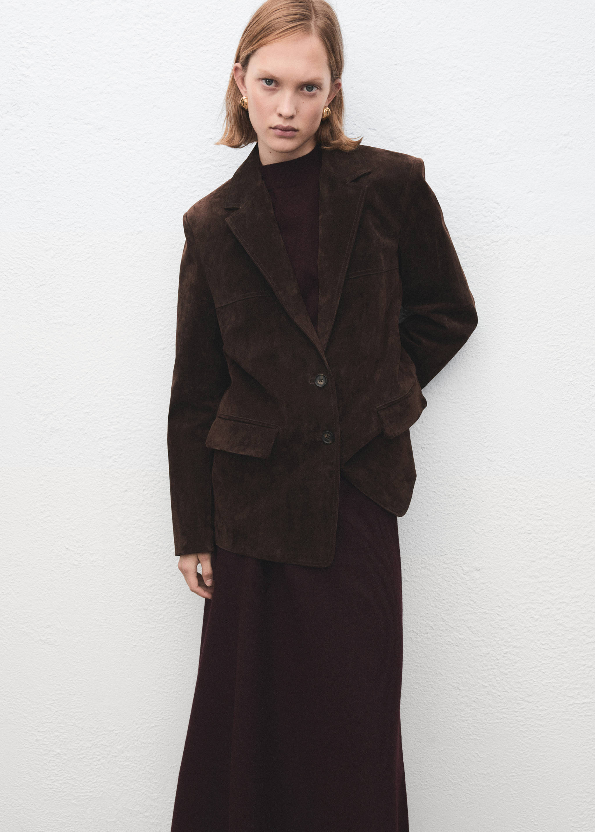Wool-blend knitted skirt - Details of the article 1